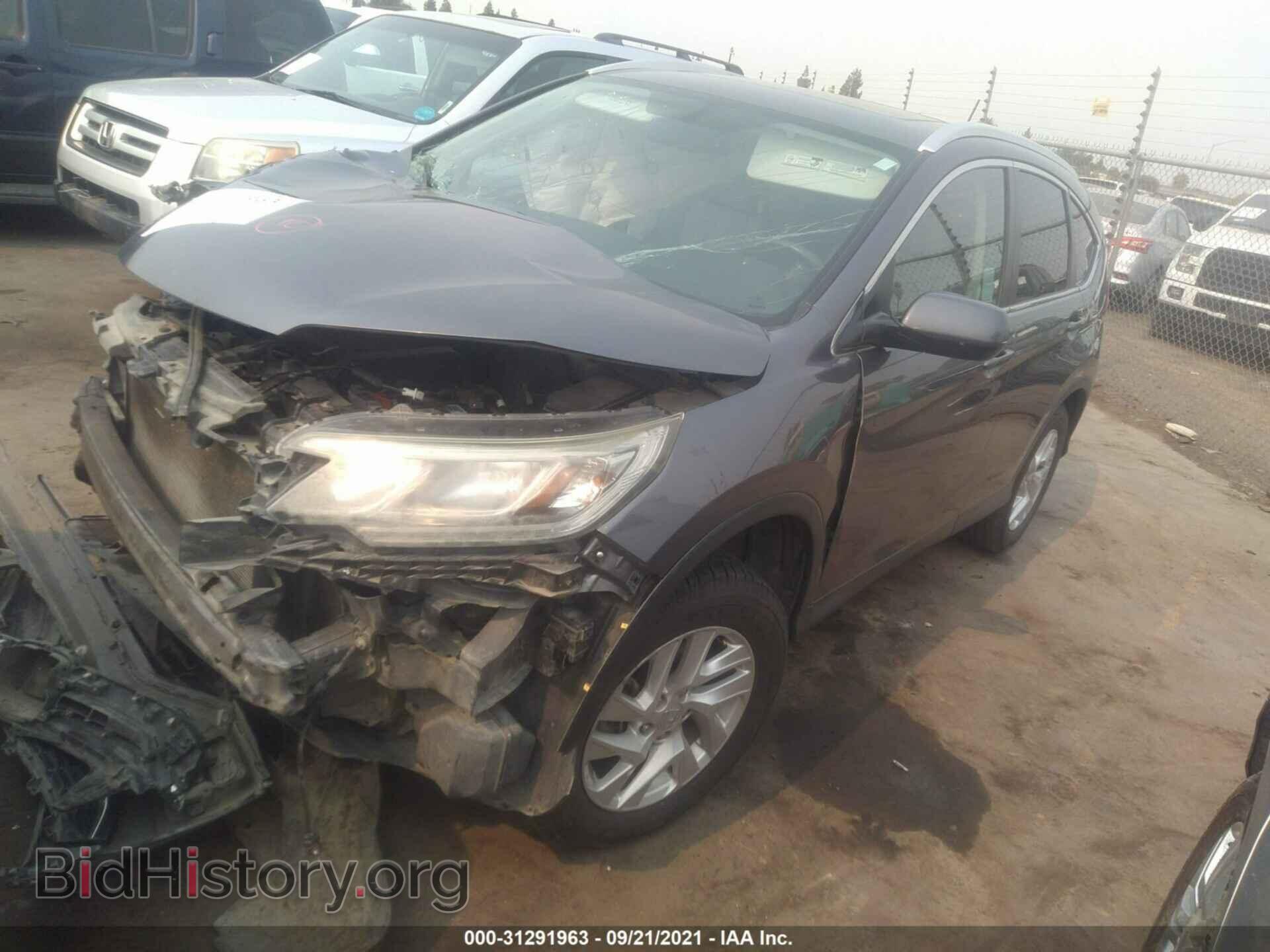 2016 HONDA CR-V - VIN: 2HKRM3H78GH500077 - Фото 2