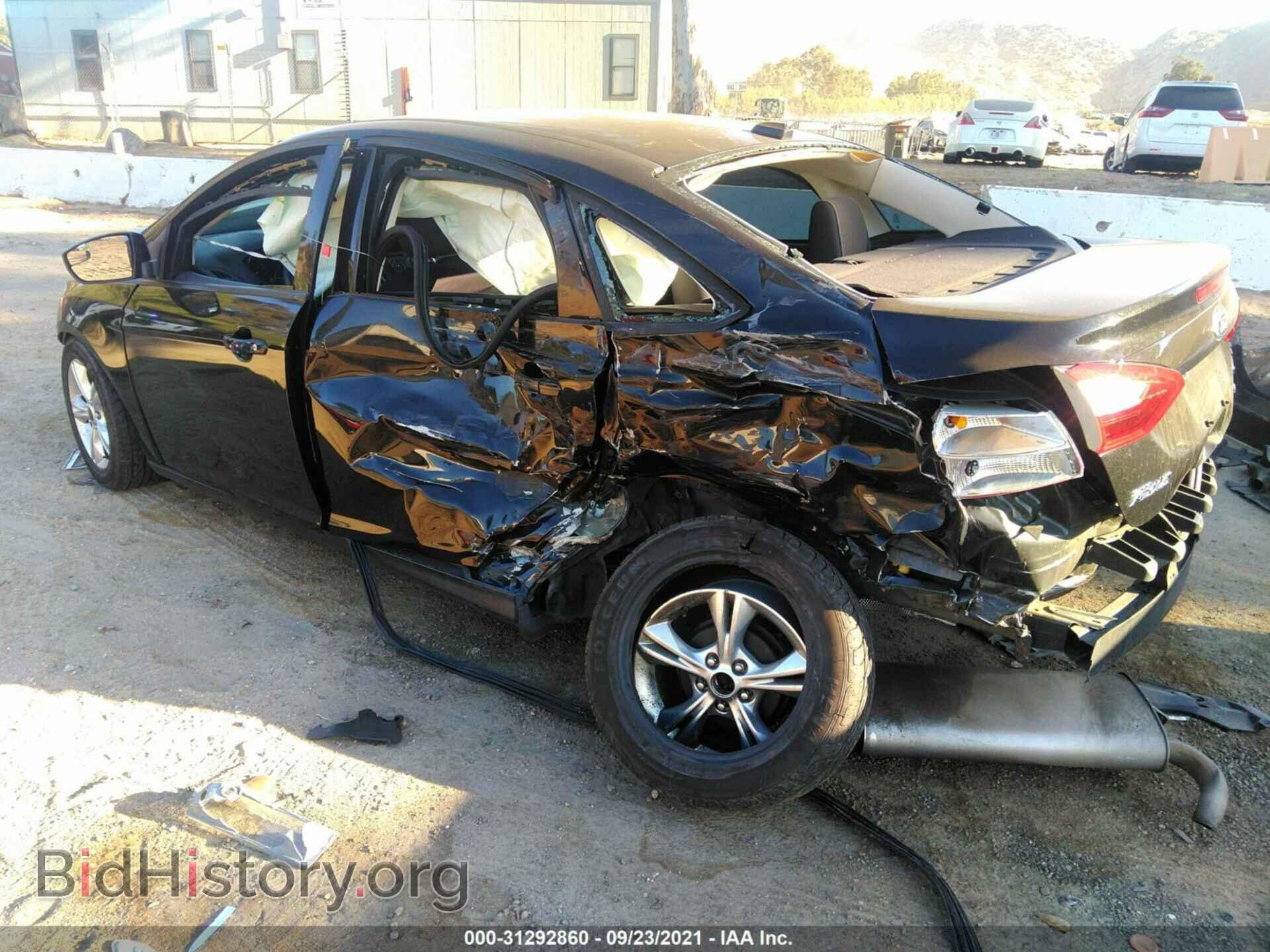 2014 FORD FOCUS - VIN: 1FADP3F28EL300078 - Фото 3