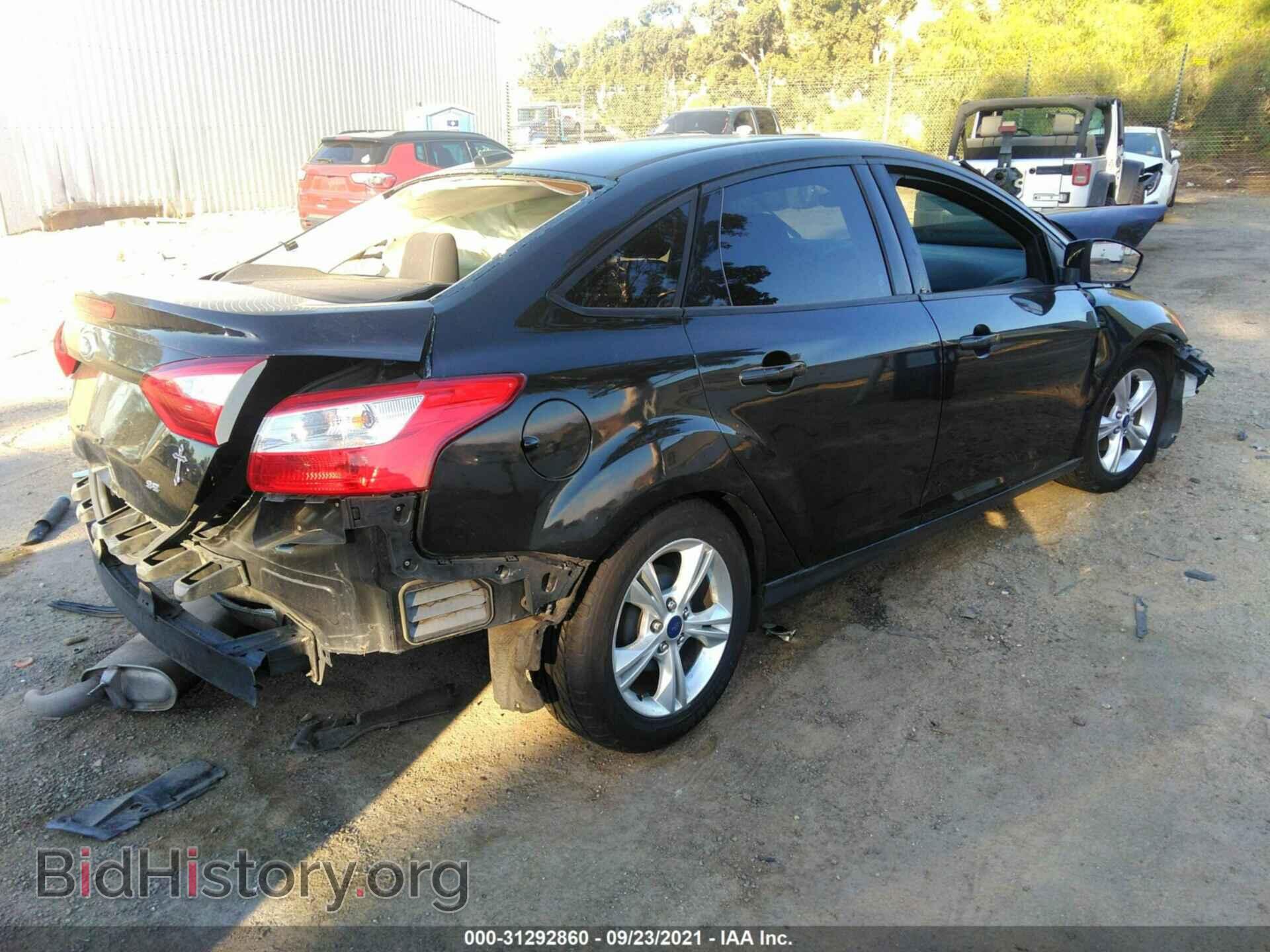 2014 FORD FOCUS - VIN: 1FADP3F28EL300078 - Фото 4
