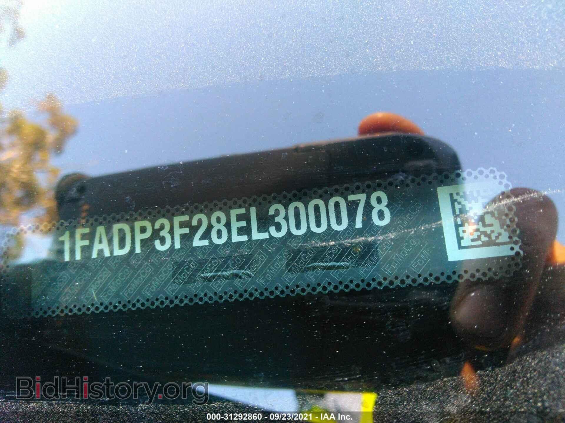 2014 FORD FOCUS - VIN: 1FADP3F28EL300078 - Фото 9