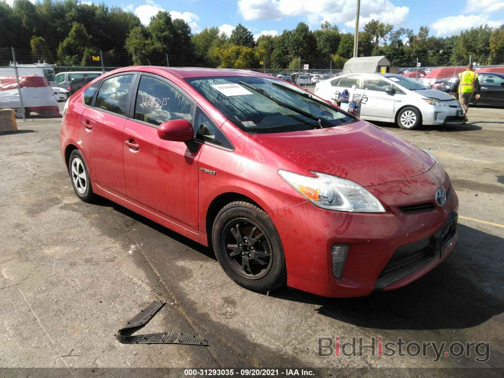 Photo JTDKN3DU2F0398927 - TOYOTA PRIUS 2015