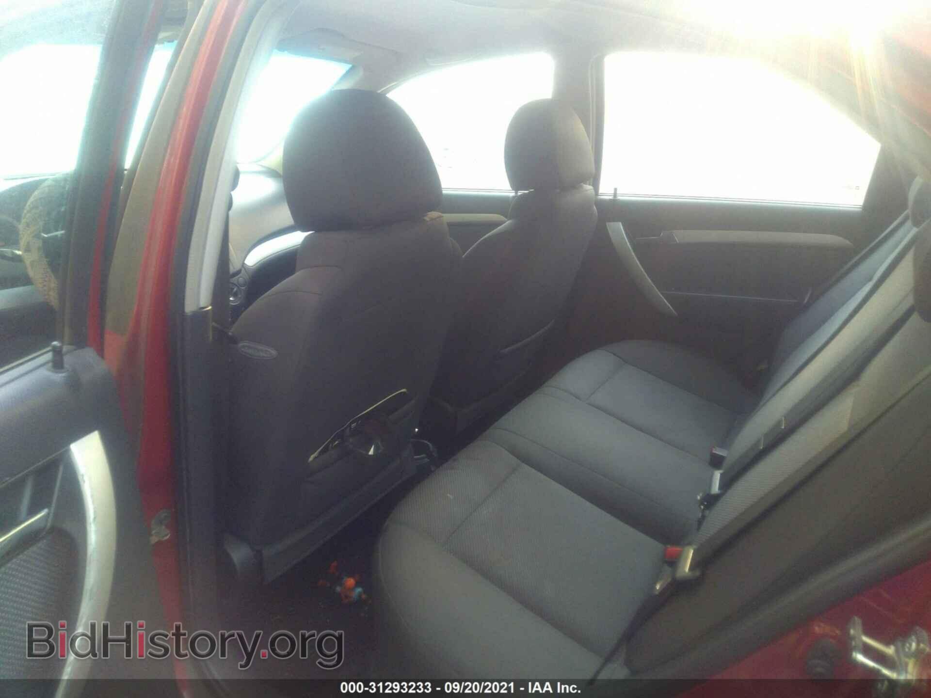 2011 CHEVROLET AVEO - VIN: KL1TD5DEXBB247366 - Фото 8