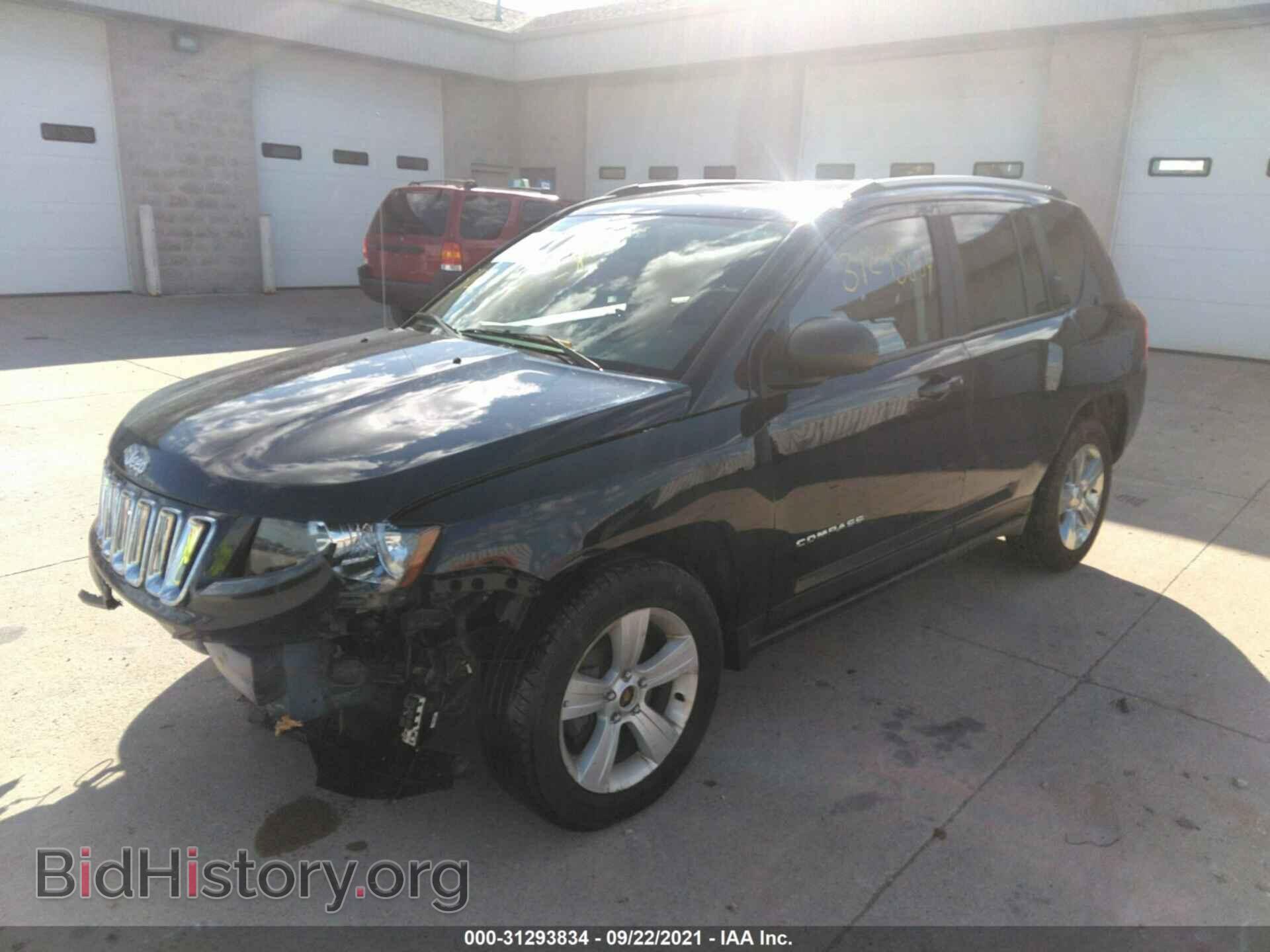 2016 JEEP COMPASS - VIN: 1C4NJDBB2GD626631 - Фото 2