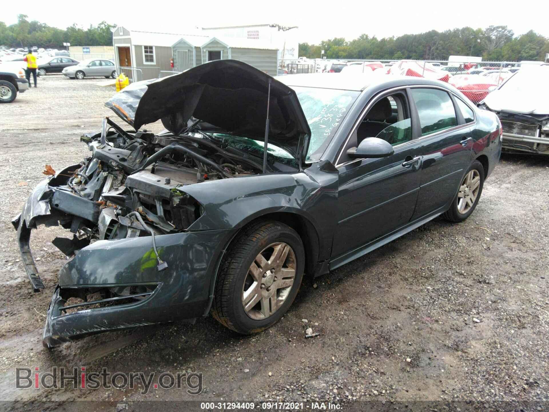 2013 CHEVROLET IMPALA - VIN: 2G1WG5E34D1253833 - Фото 2