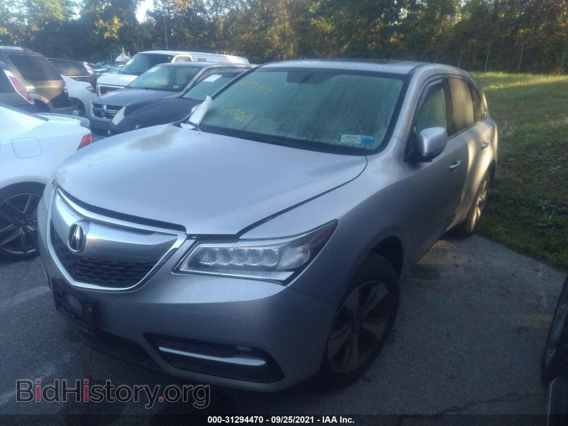 2015 ACURA MDX - VIN: 5FRYD4H2XFB020463 - Фото 2