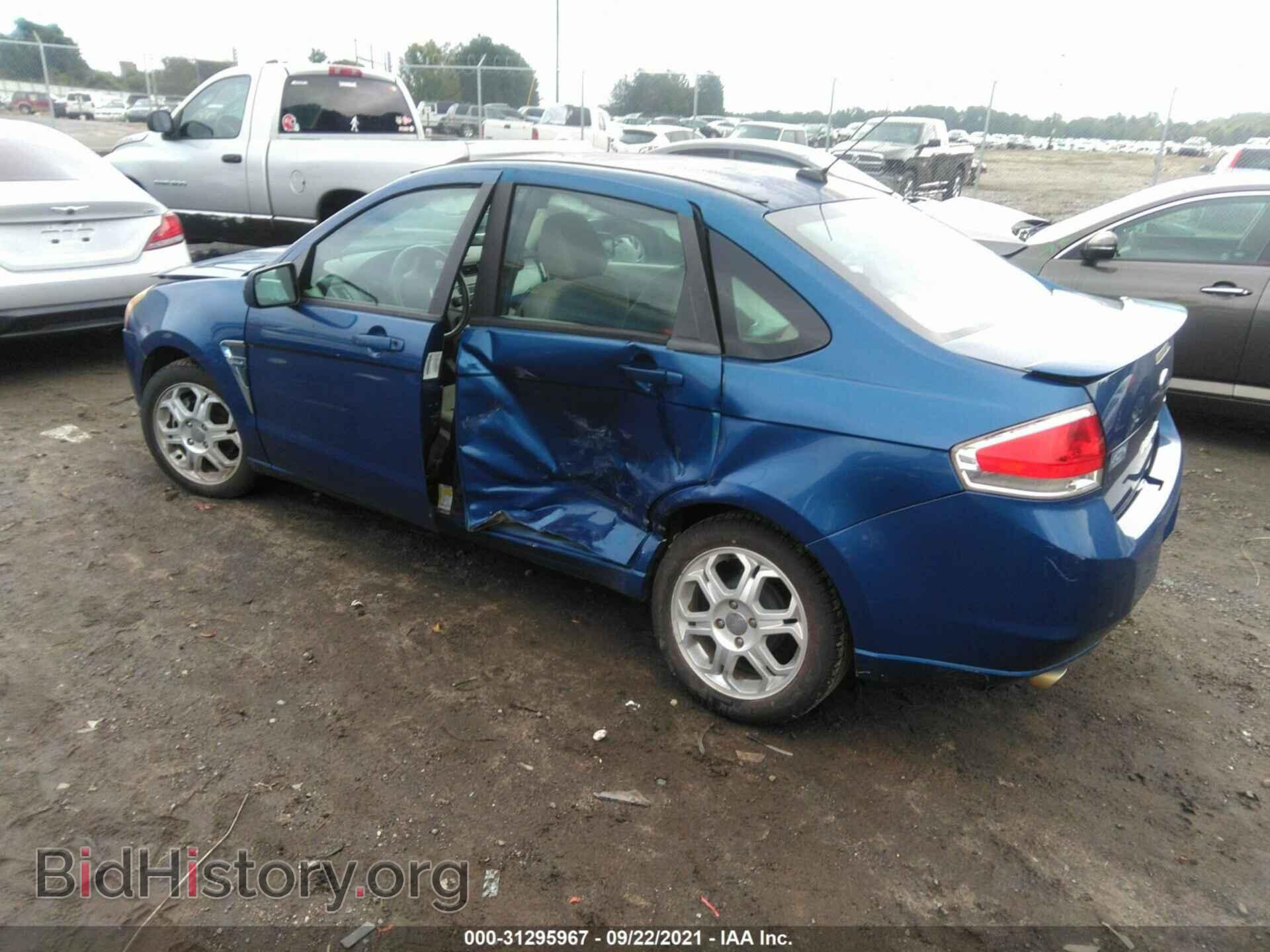 2008 FORD FOCUS - VIN: 1FAHP35N68W169295 - Фото 3