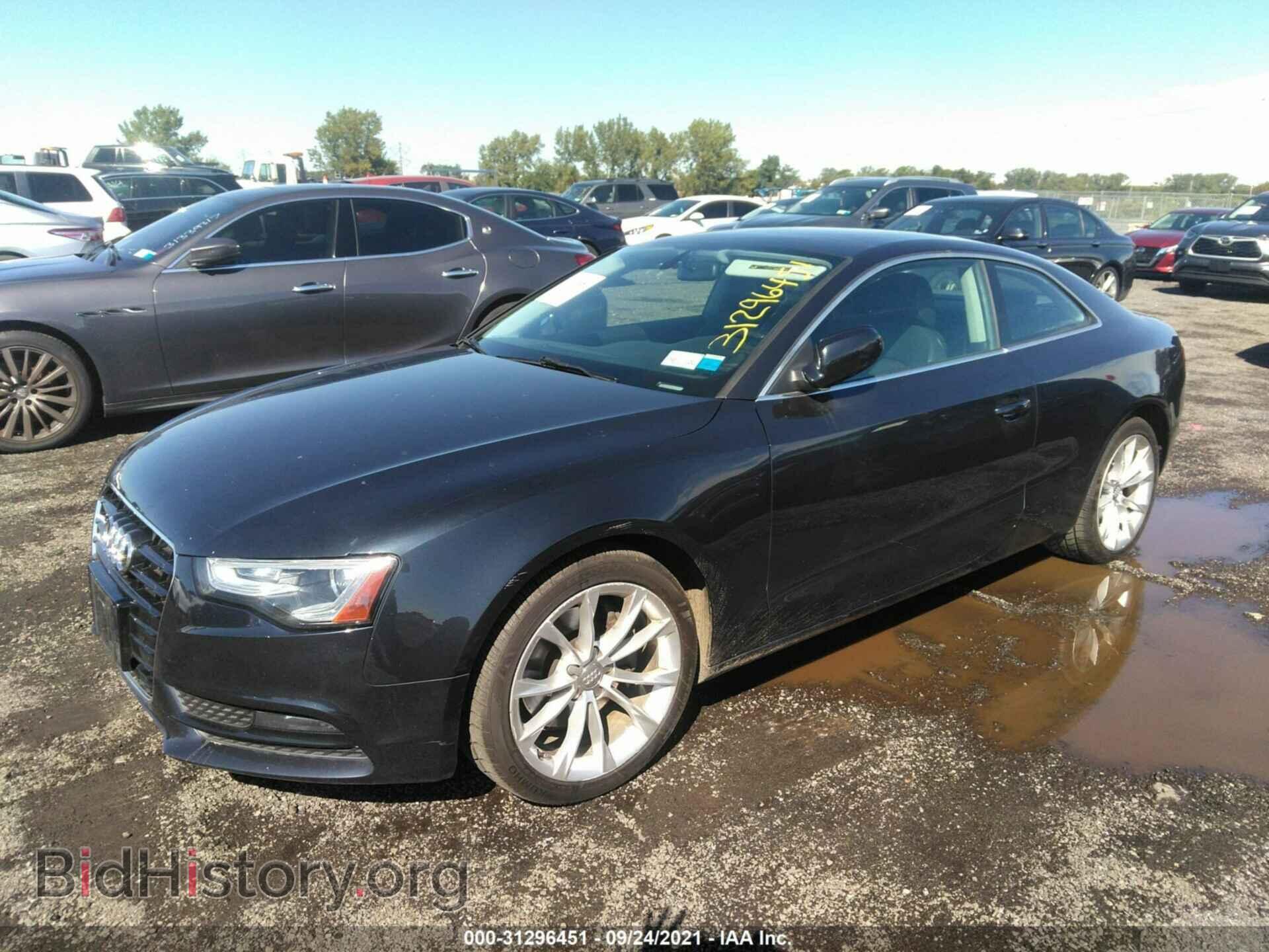 2013 AUDI A5 - VIN: WAULFAFR6DA079789 - Photo 2
