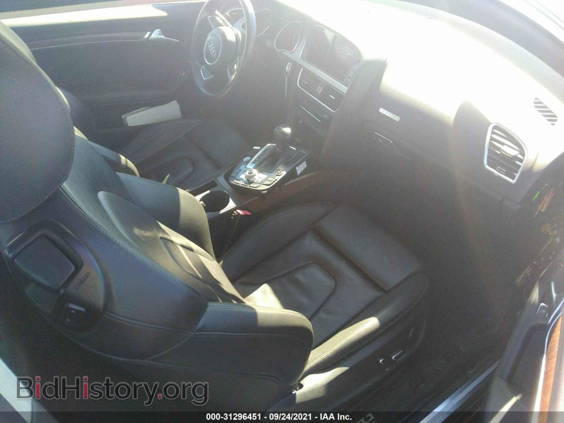 2013 AUDI A5 - VIN: WAULFAFR6DA079789 - Photo 5