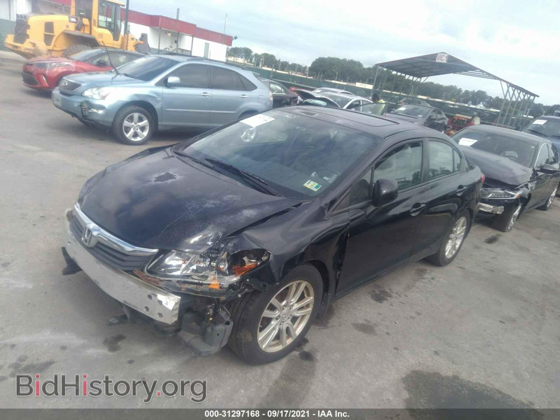 2012 HONDA CIVIC SDN - VIN: 2HGFB2F91CH512793 - Фото 2