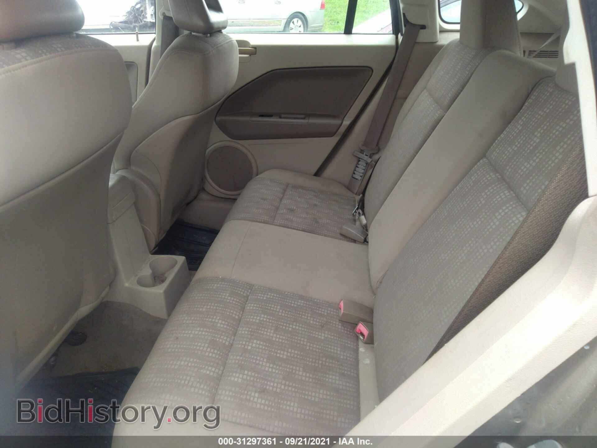 2007 DODGE CALIBER - VIN: 1B3HB48B07D312883 - Фото 8