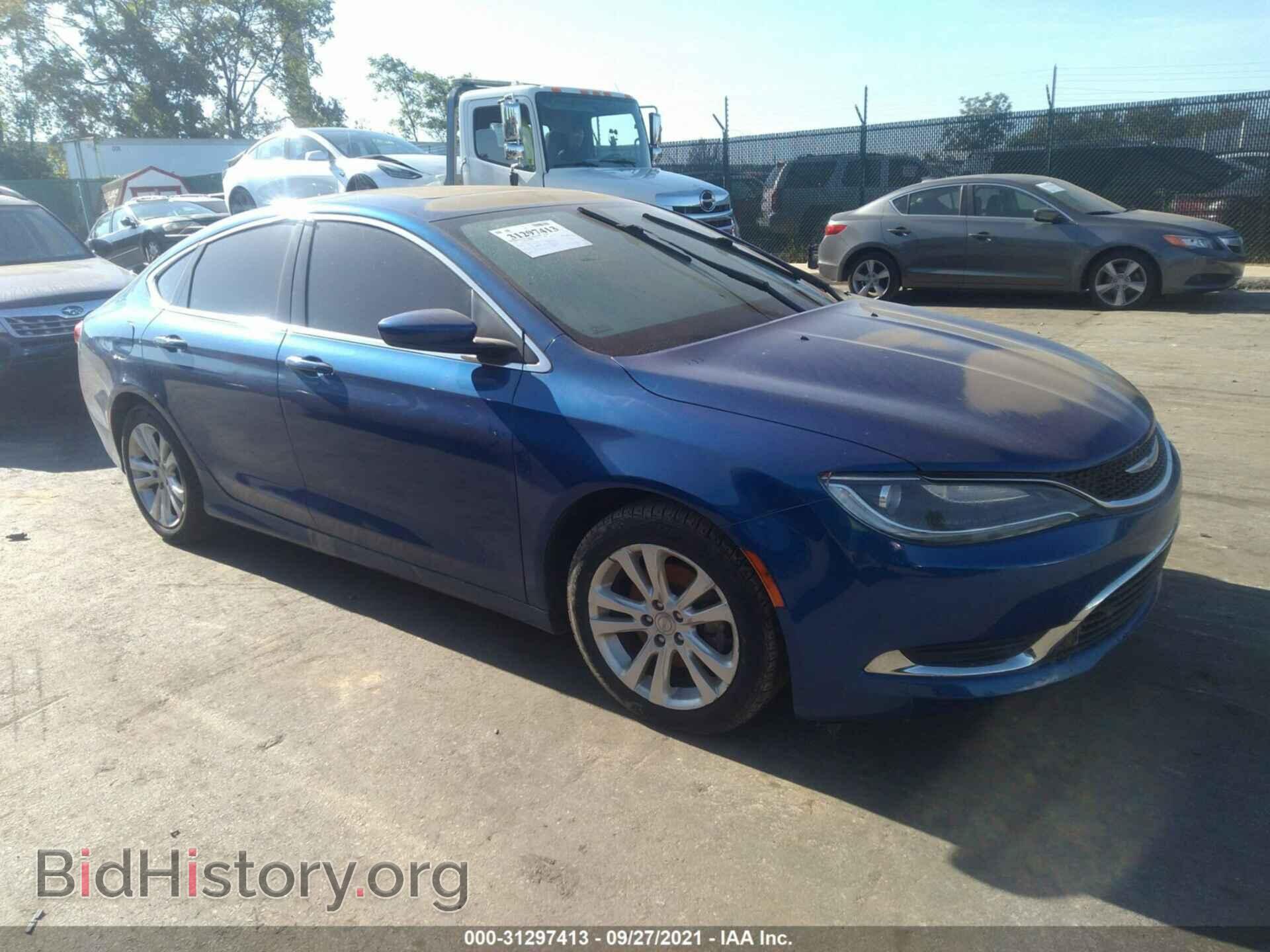 Фотография 1C3CCCAB9GN117437 - CHRYSLER 200 2016