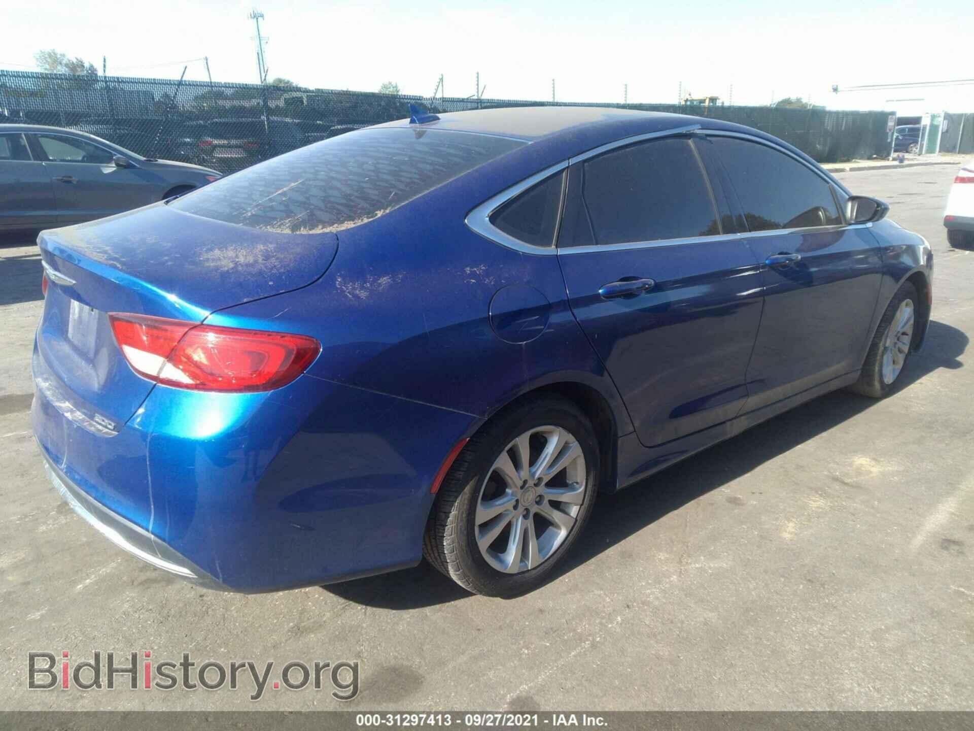 2016 CHRYSLER 200 - VIN: 1C3CCCAB9GN117437 - Фото 4