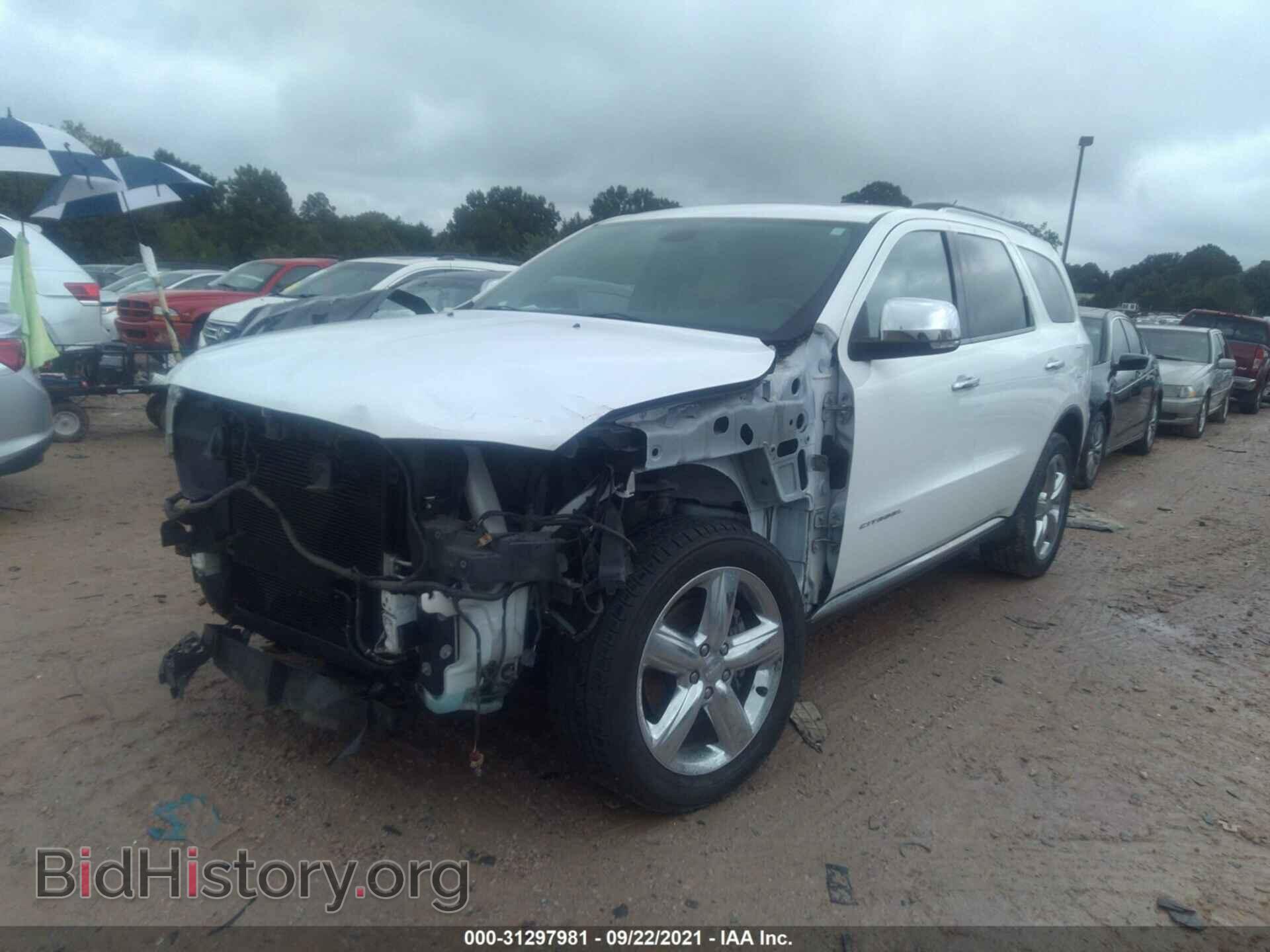 2013 DODGE DURANGO - VIN: 1C4RDHEG7DC602074 - Фото 2