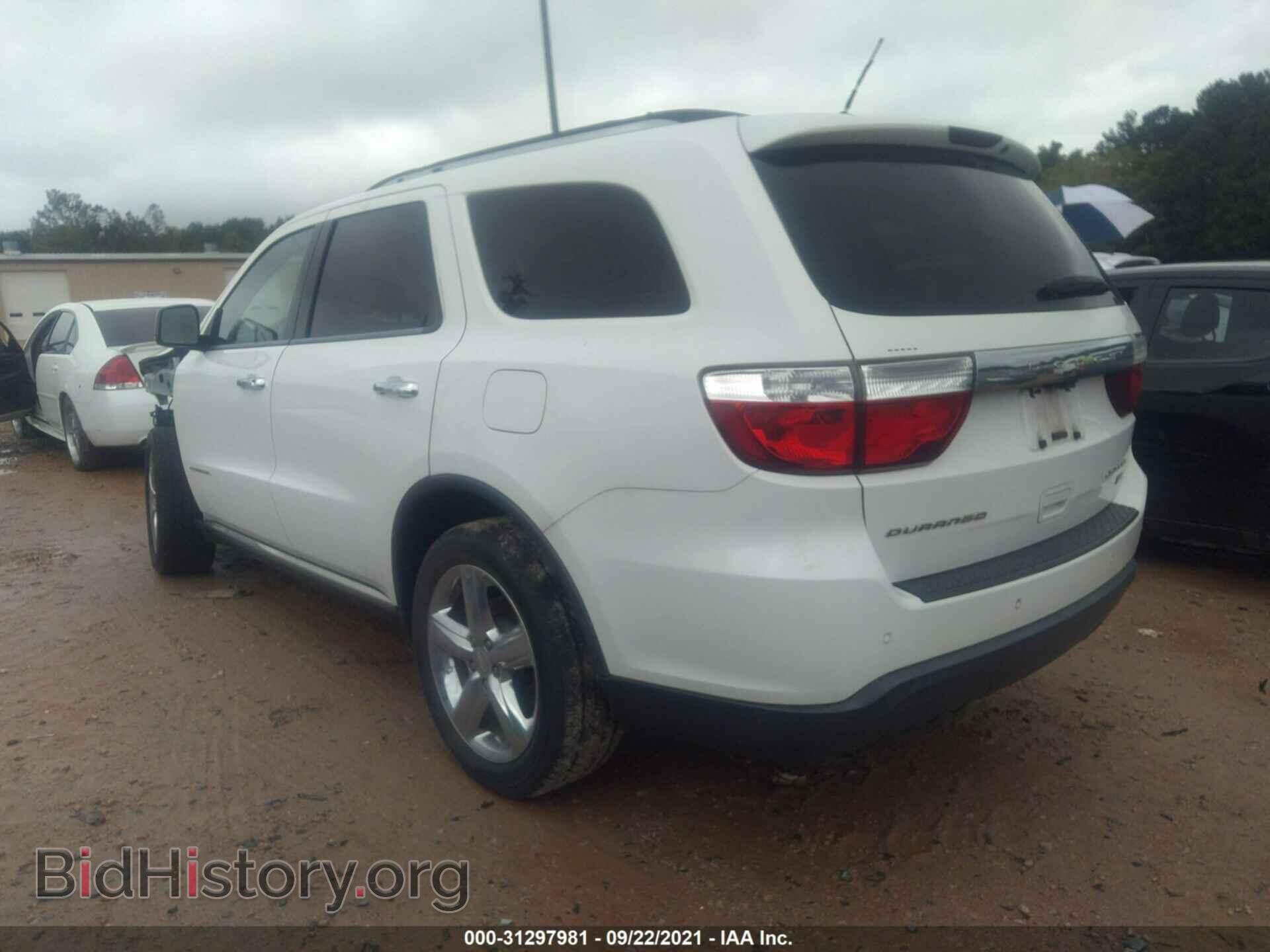2013 DODGE DURANGO - VIN: 1C4RDHEG7DC602074 - Фото 3