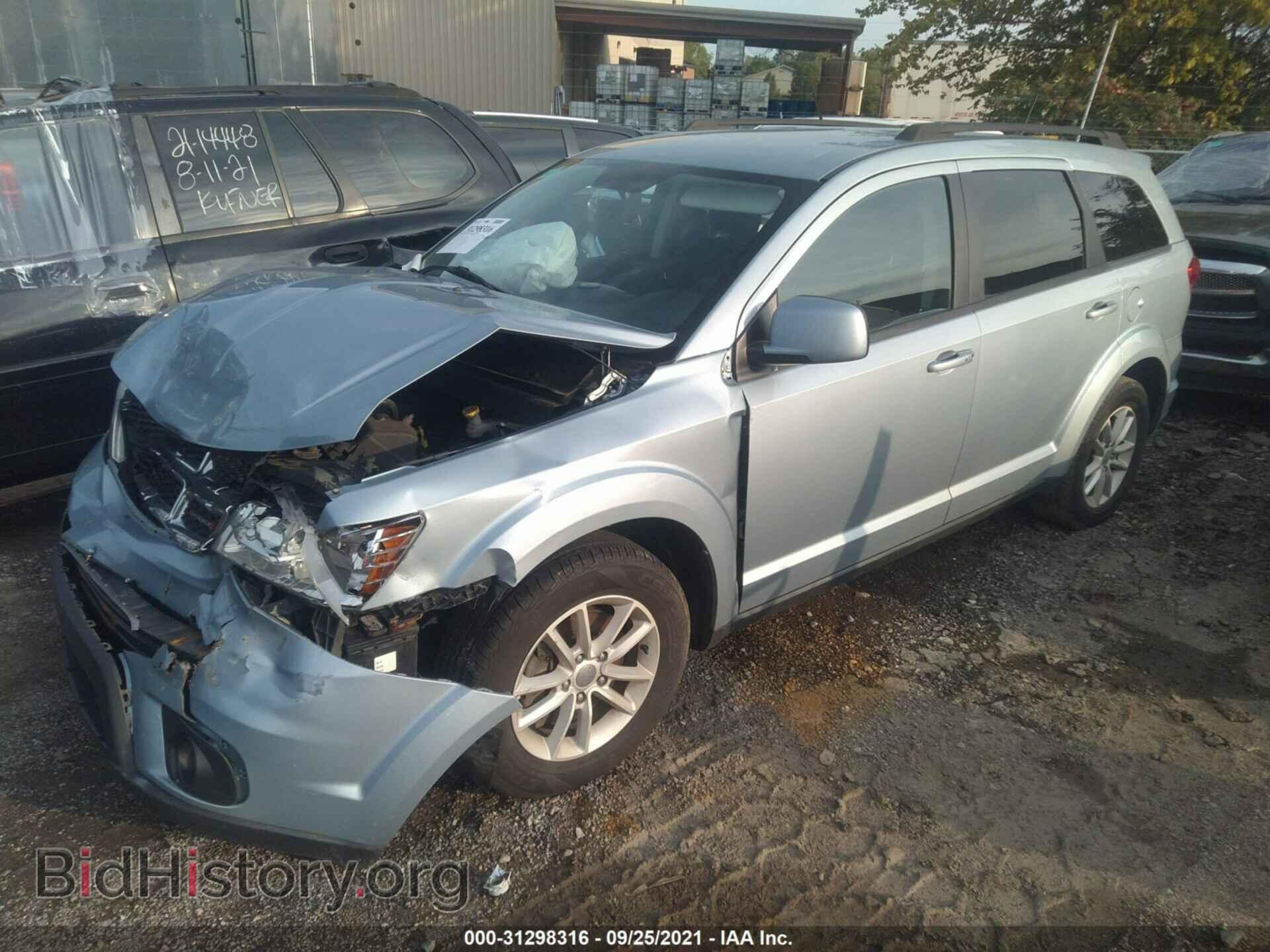 2013 DODGE JOURNEY - VIN: 3C4PDCBB1DT576580 - Фото 2