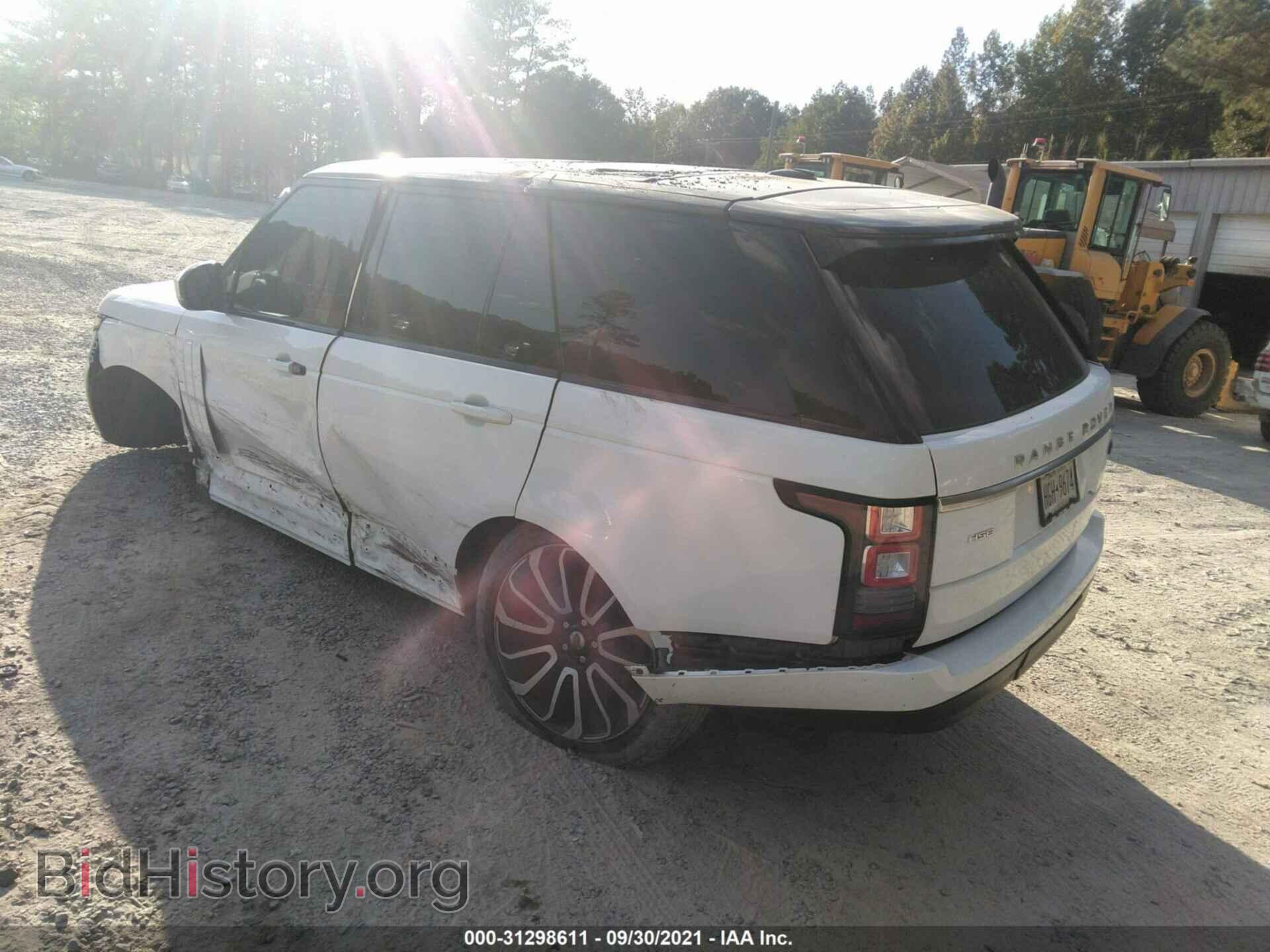 2013 LAND ROVER RANGE ROVER - VIN: SALGS2DF4DA107127 - Фото 3