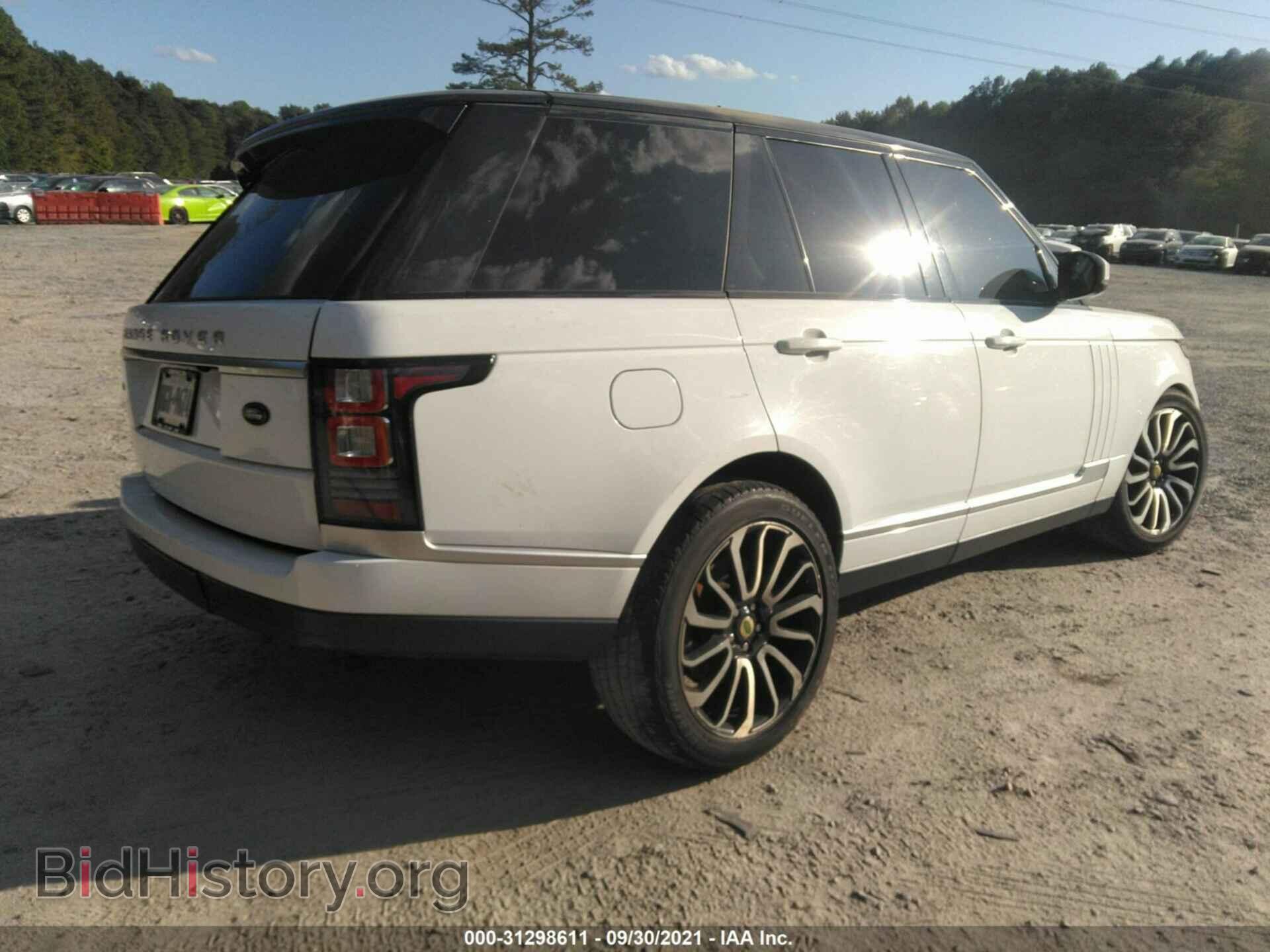 2013 LAND ROVER RANGE ROVER - VIN: SALGS2DF4DA107127 - Фото 4