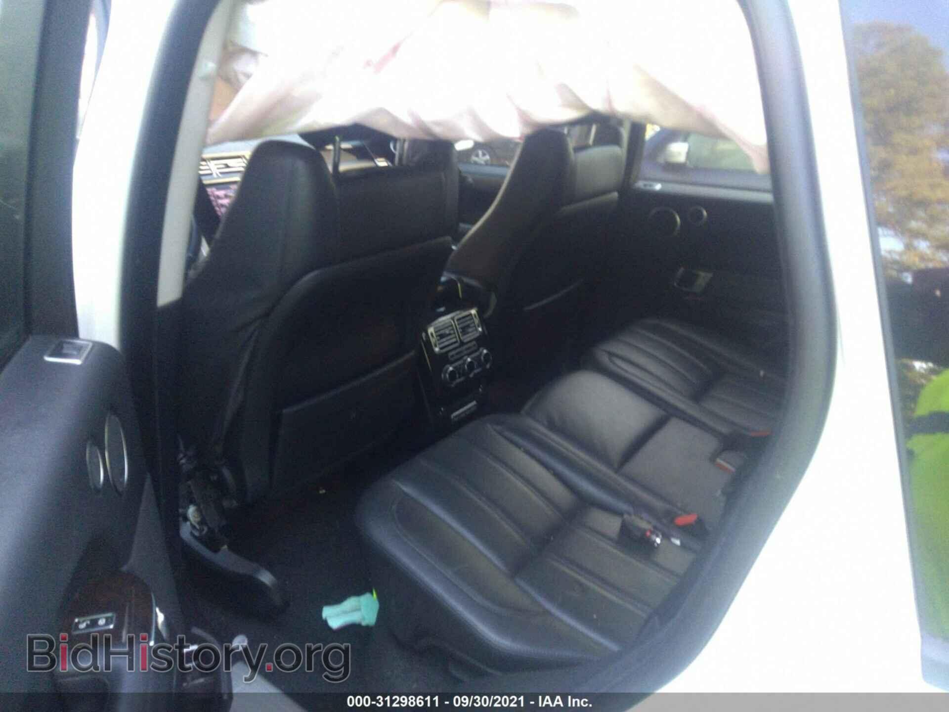 2013 LAND ROVER RANGE ROVER - VIN: SALGS2DF4DA107127 - Фото 8