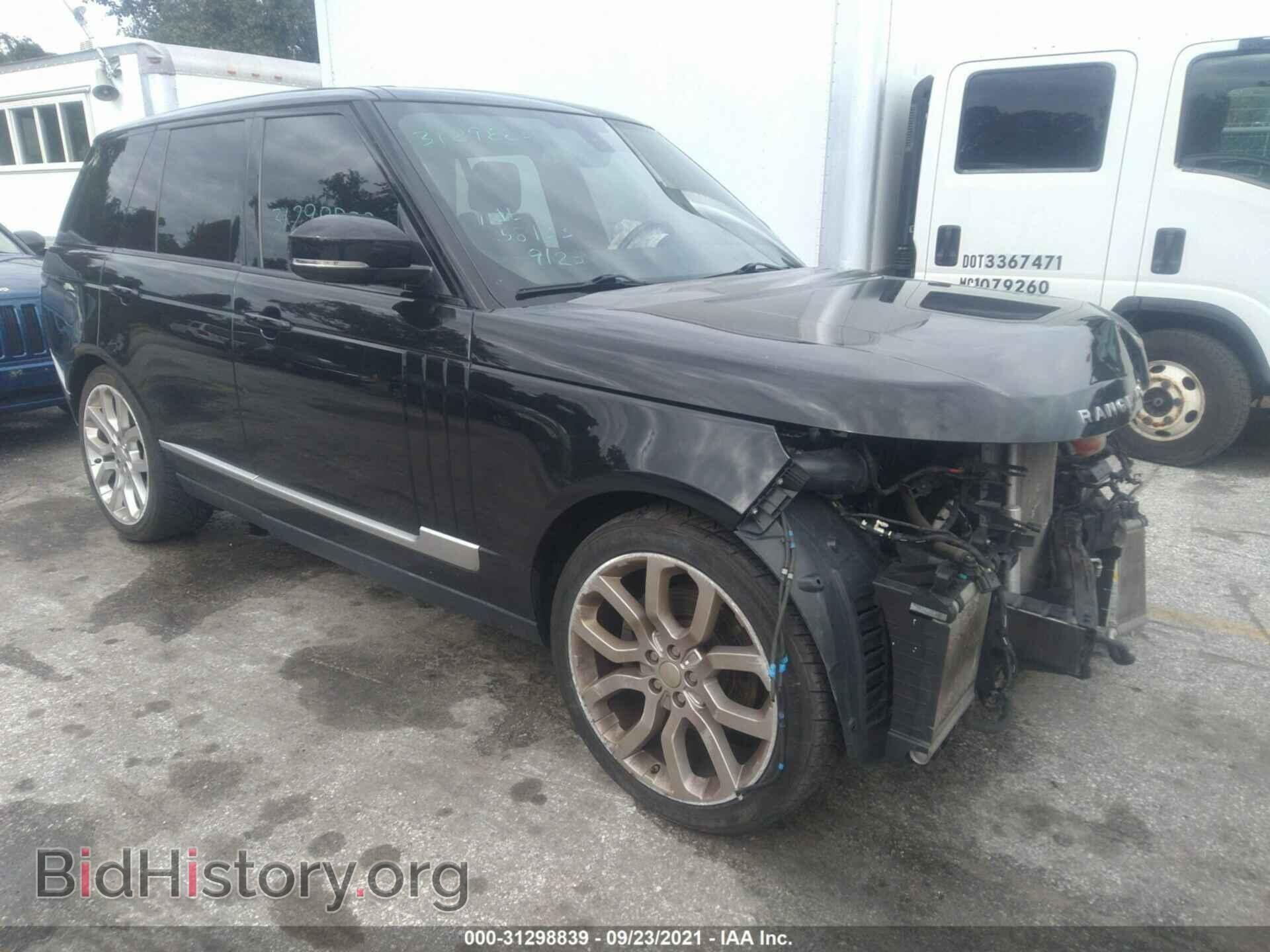 Фотография SALGS2WFXEA176080 - LAND ROVER RANGE ROVER 2014