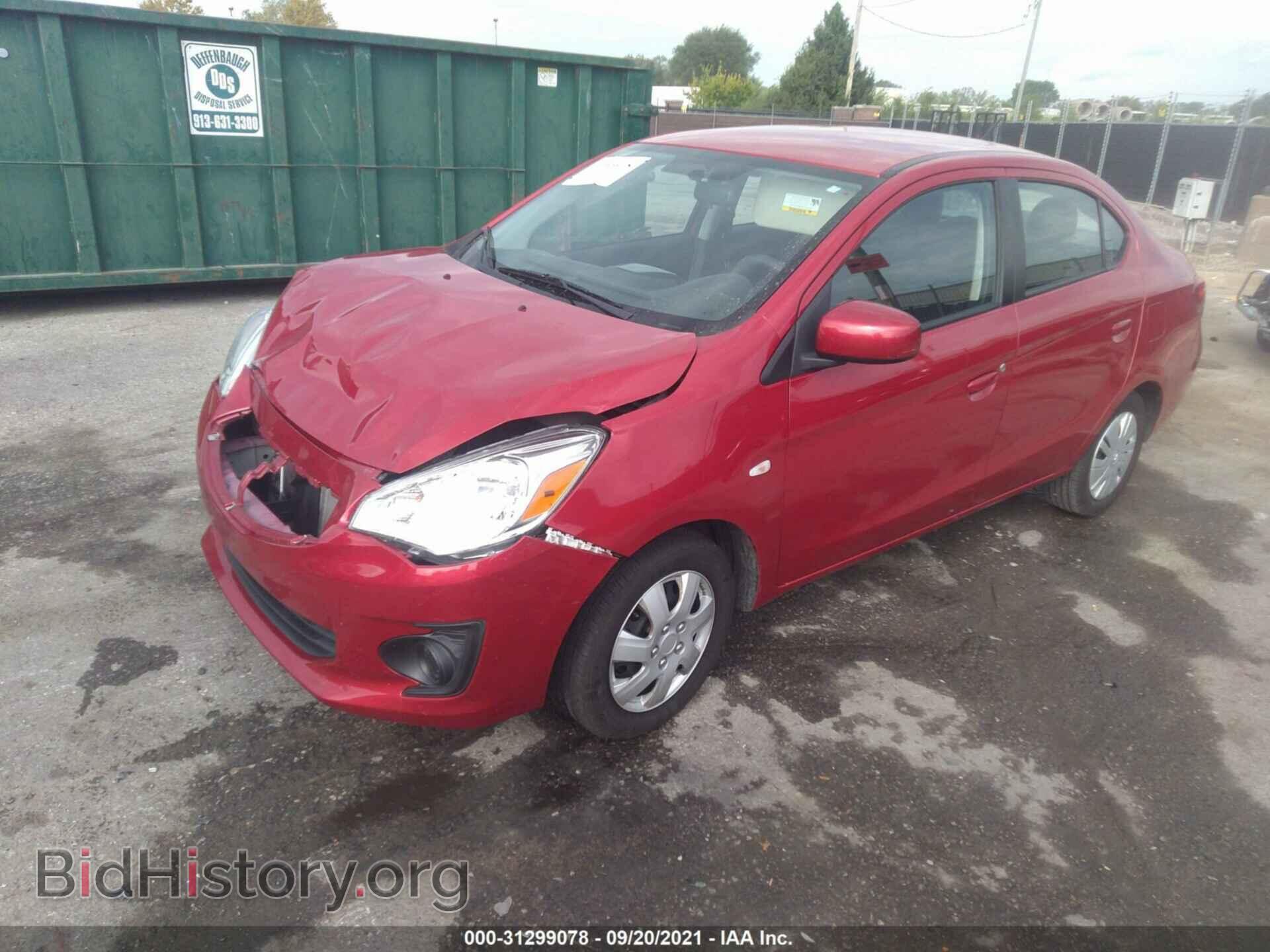 2017 MITSUBISHI MIRAGE G4 - VIN: ML32F3FJ1HHF05945 - Фото 2