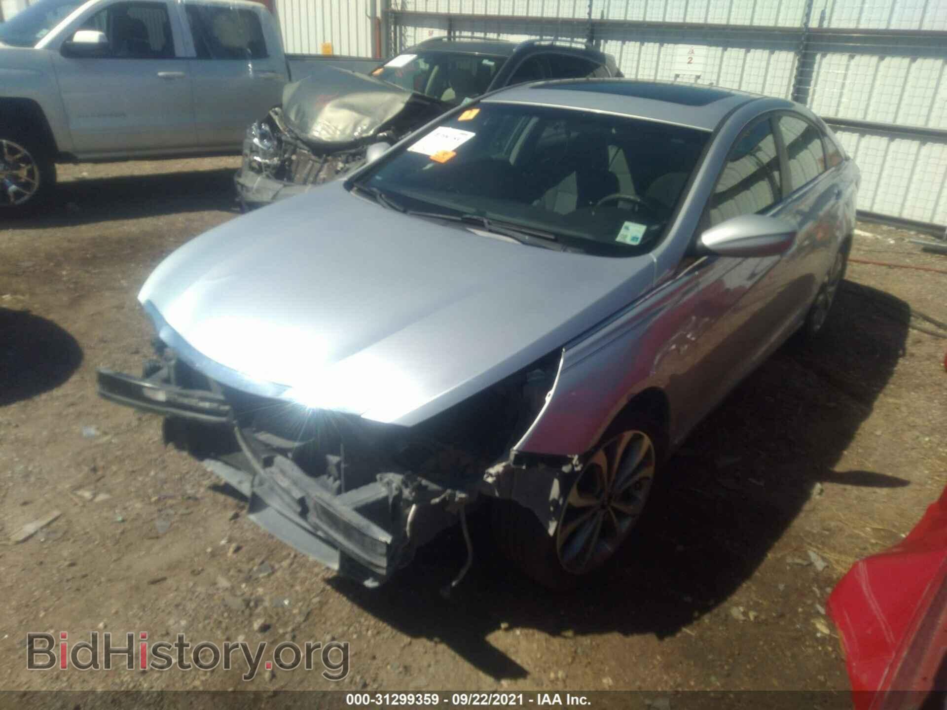 2013 HYUNDAI SONATA - VIN: 5NPEC4AB4DH620427 - Фото 2