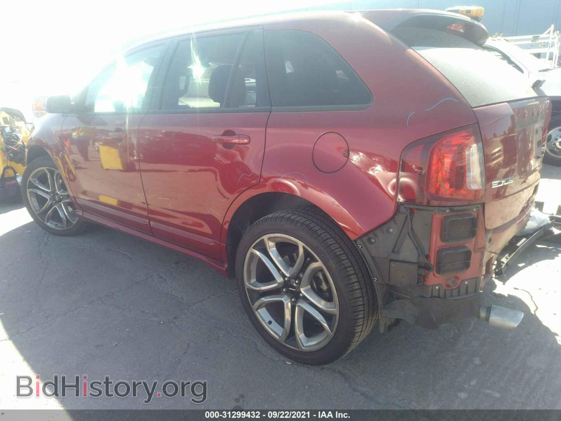 2014 FORD EDGE - VIN: 2FMDK3AK6EBB04703 - Фото 3