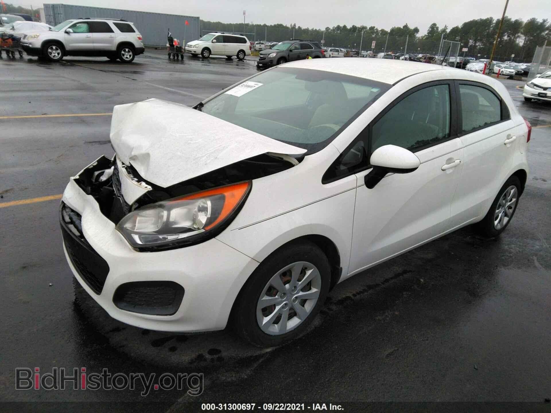 2013 KIA RIO - VIN: KNADM5A30D6197778 - Фото 2