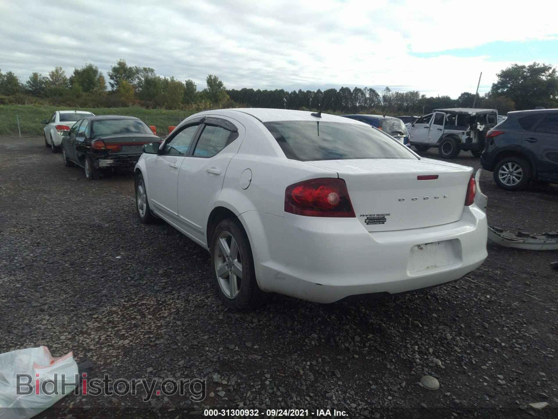 2013 DODGE AVENGER - VIN: 1C3CDZAB1DN642908 - Фото 3