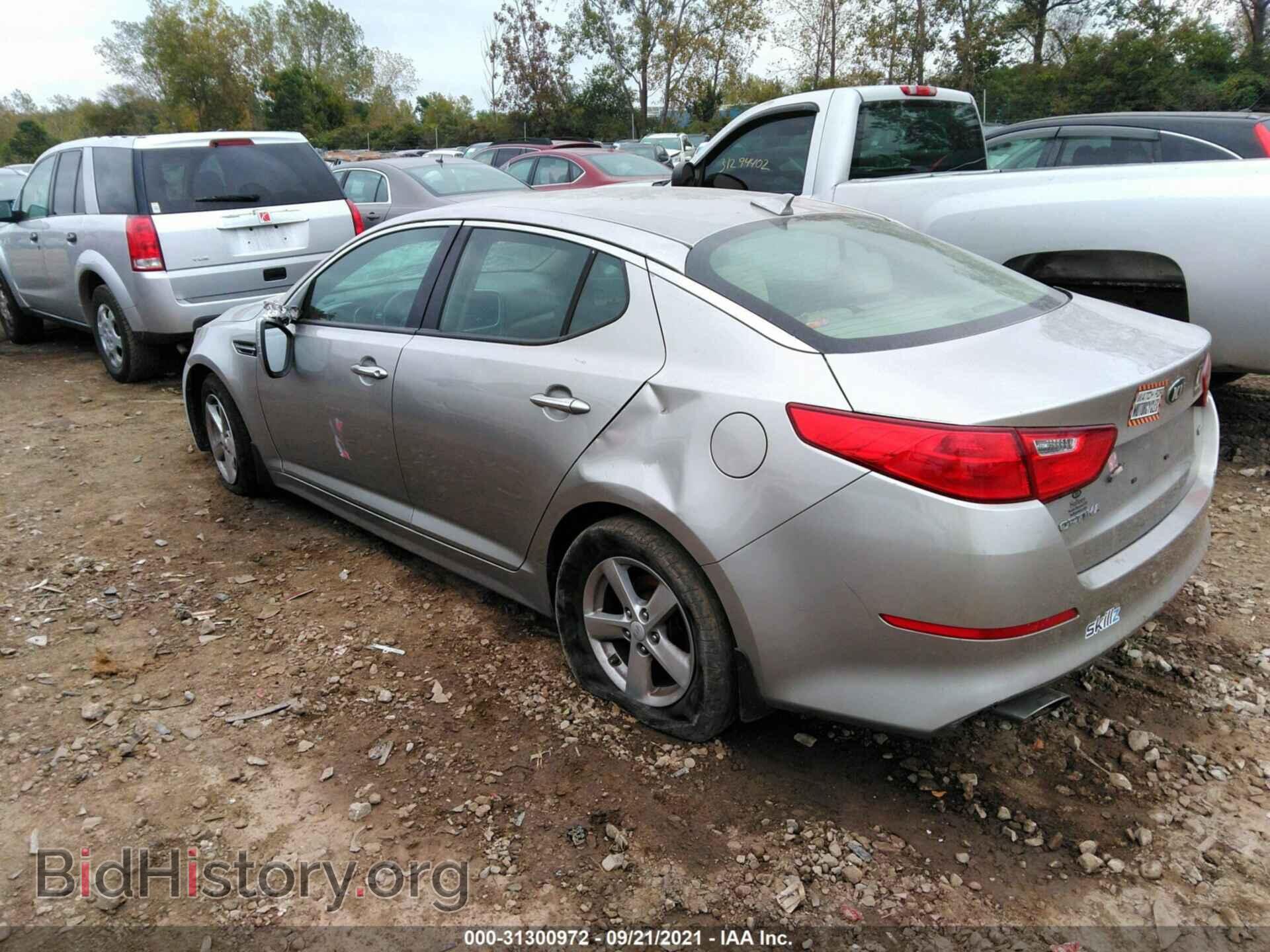2014 KIA OPTIMA - VIN: KNAGM4A75E5507229 - Photo 3