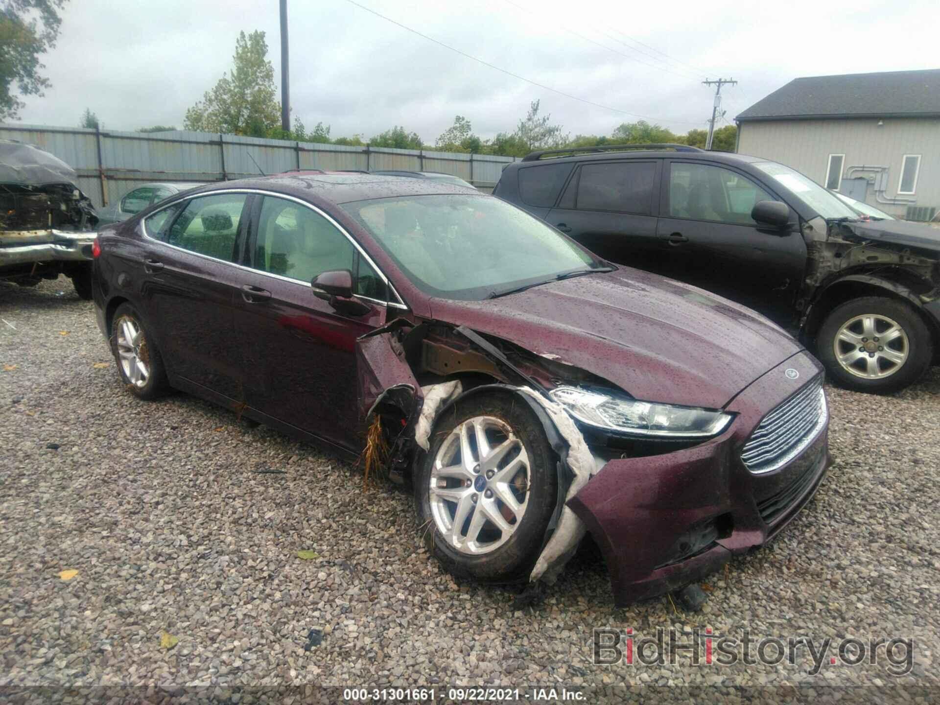 Photo 3FA6P0HRXDR124829 - FORD FUSION 2013