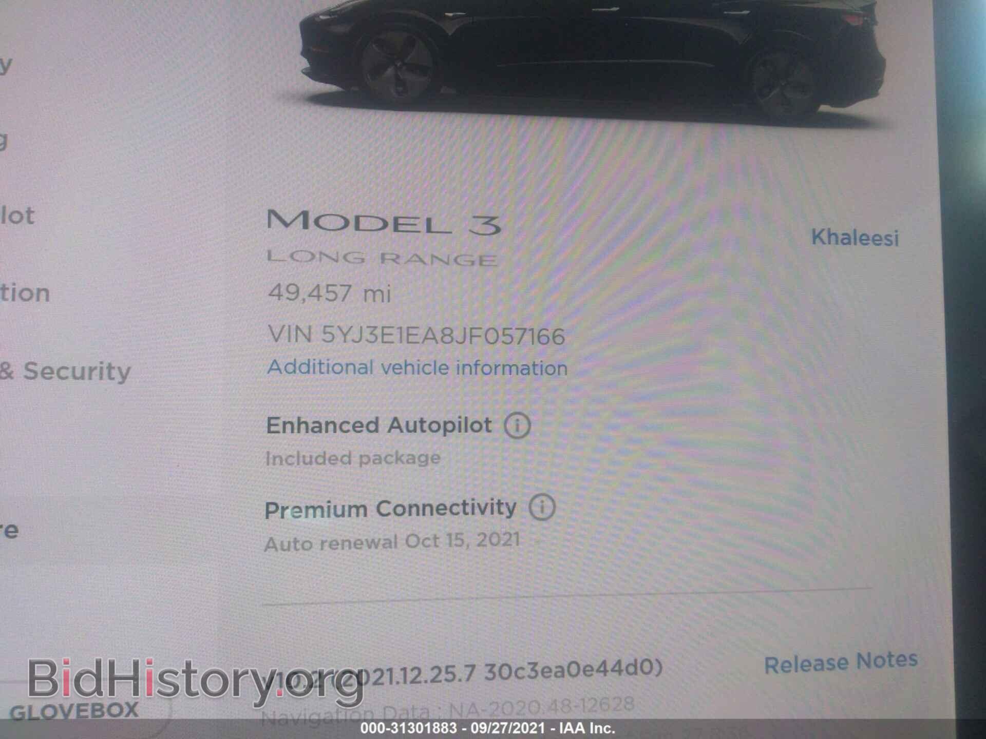 2018 TESLA MODEL 3 - VIN: 5YJ3E1EA8JF057166 - Фото 7