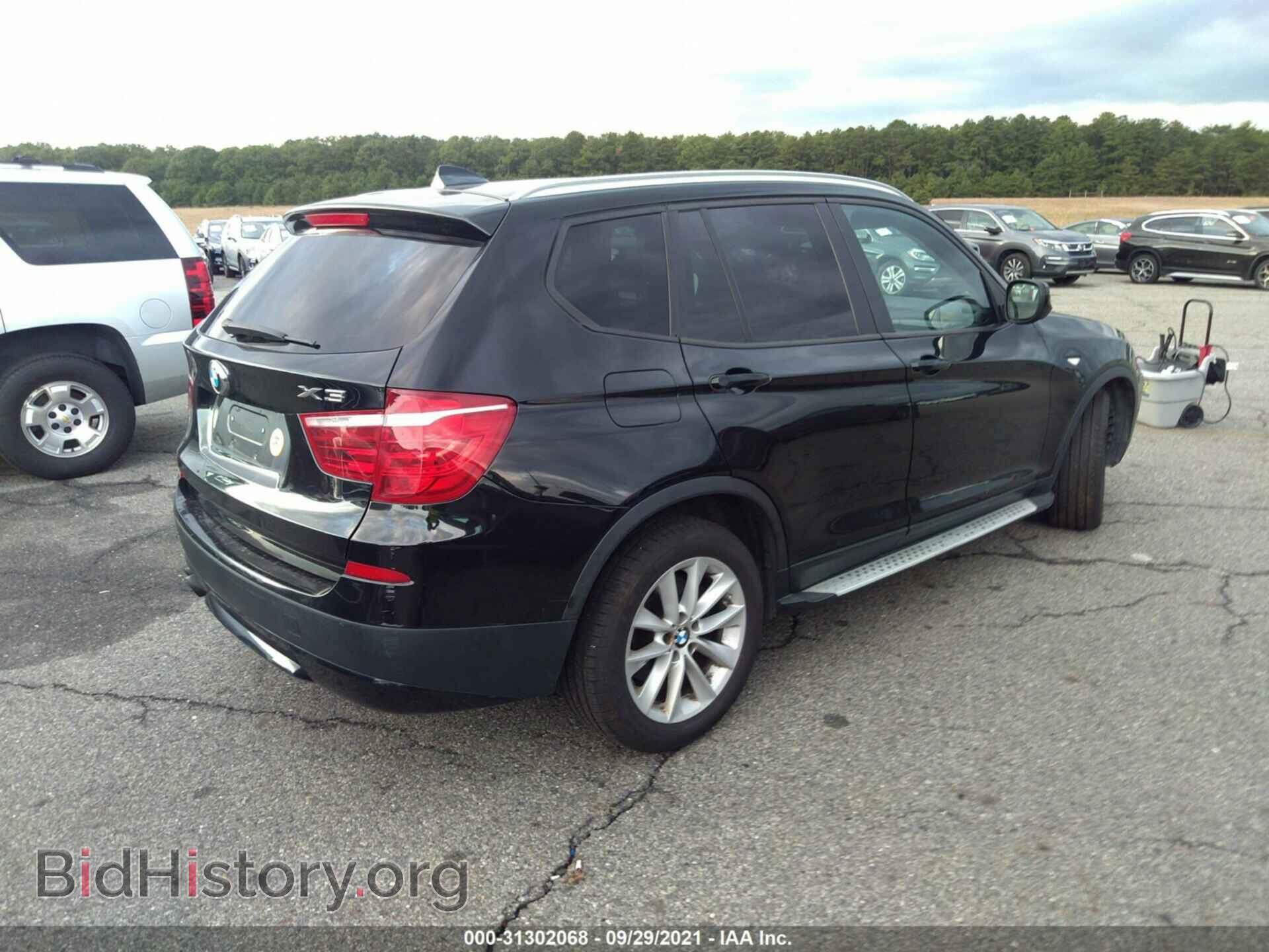 2013 BMW X3 - VIN: 5UXWX9C55D0A08054 - Фото 4