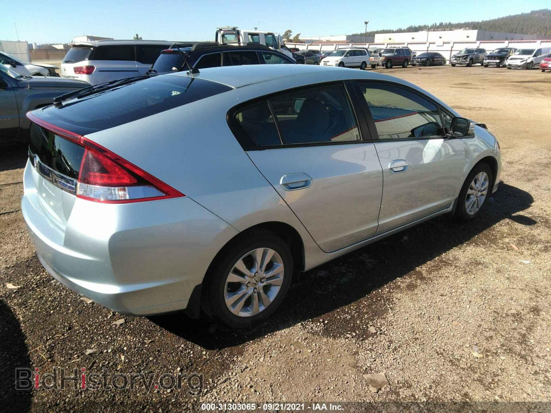 2013 HONDA INSIGHT - VIN: JHMZE2H78DS004585 - Фото 4
