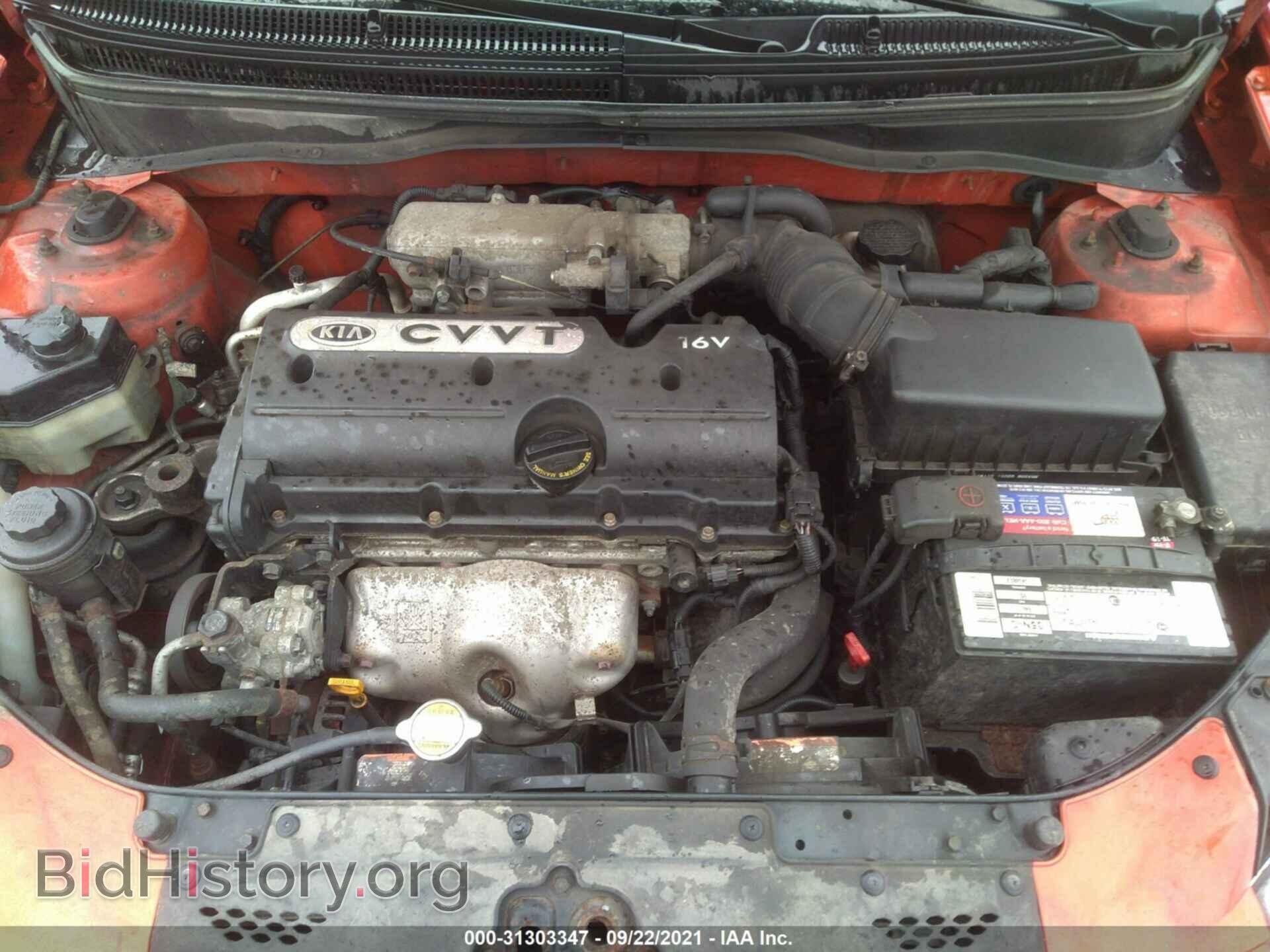 2009 KIA RIO - VIN: KNADE223196530653 - Фото 10