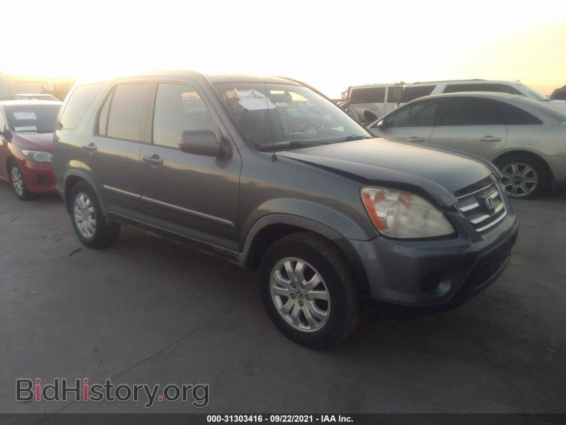 Photo JHLRD78956C003106 - HONDA CR-V 2006
