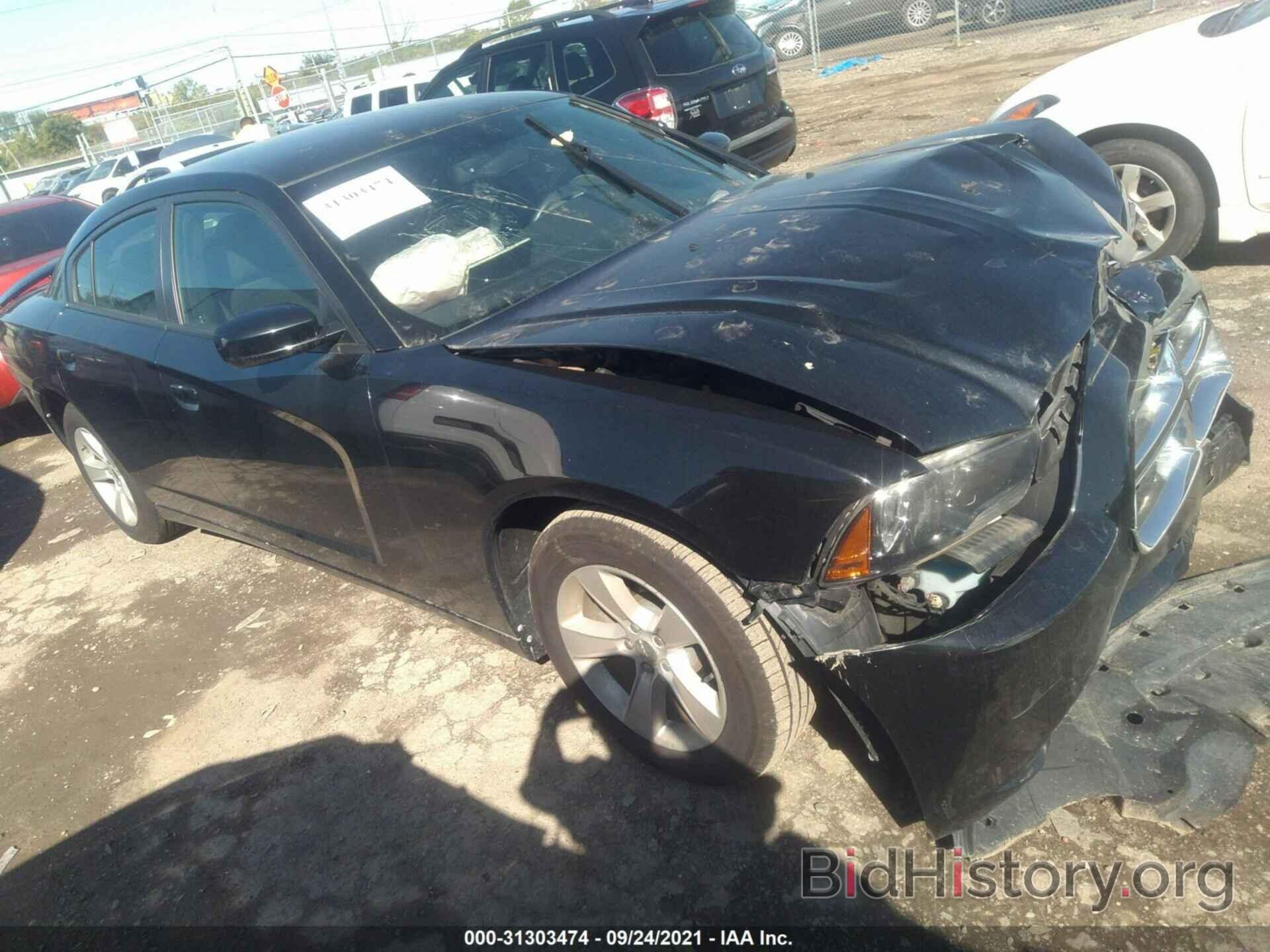 Photo 2C3CDXHG8DH564013 - DODGE CHARGER 2013