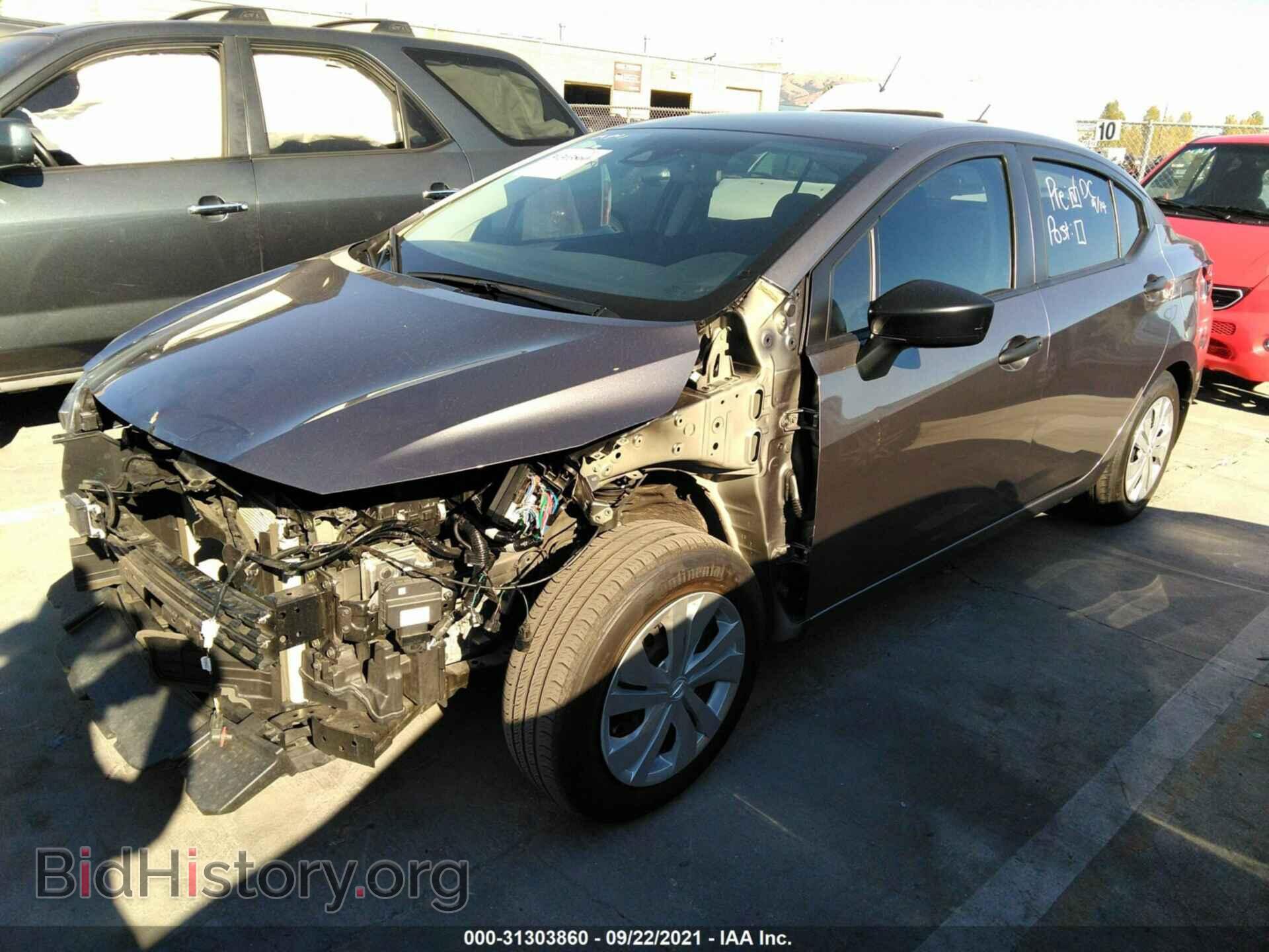 2020 NISSAN VERSA - VIN: 3N1CN8DVXLL891296 - Фото 2