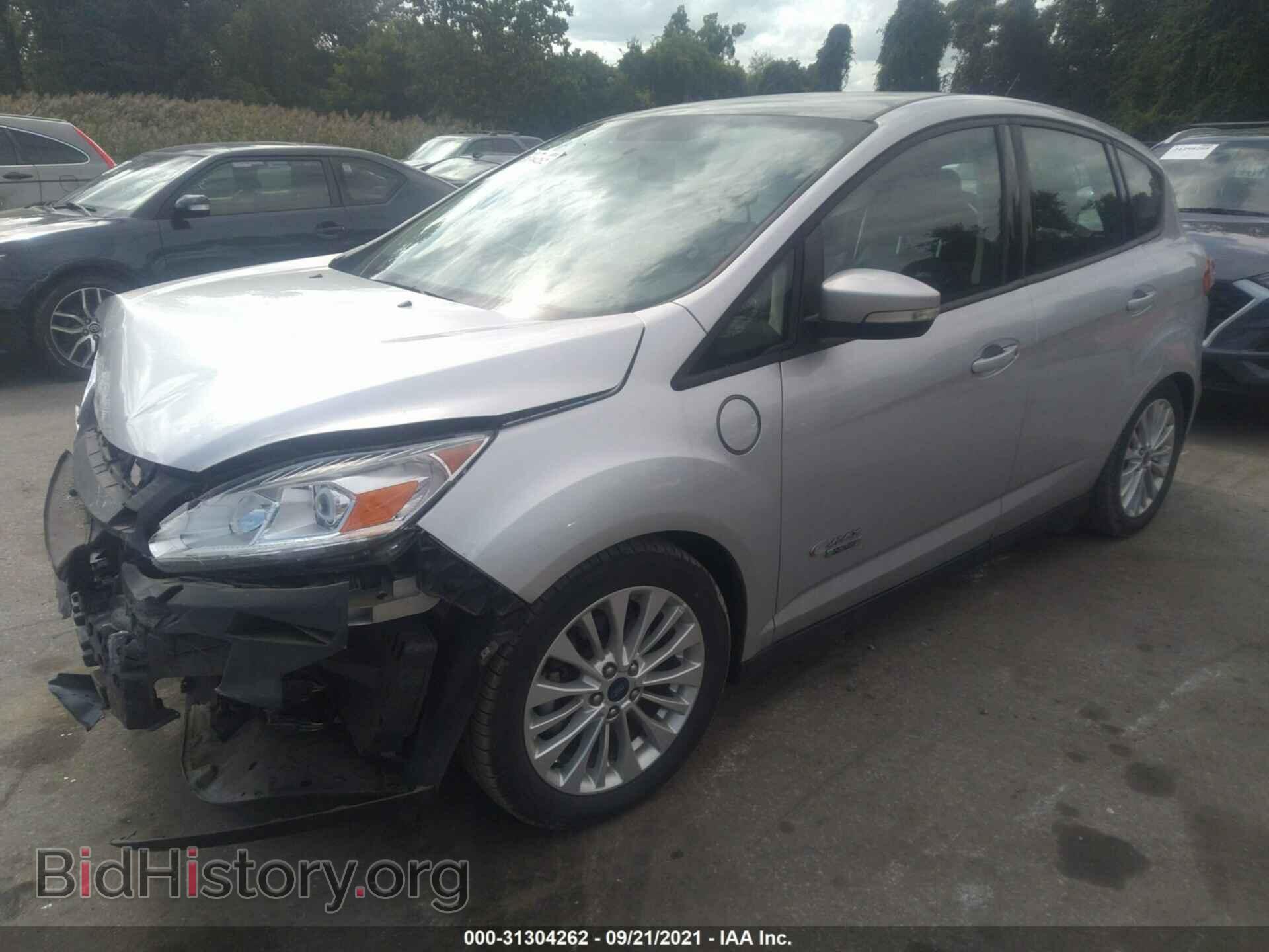 2017 FORD C-MAX ENERGI - VIN: 1FADP5EU6HL102019 - Фото 2