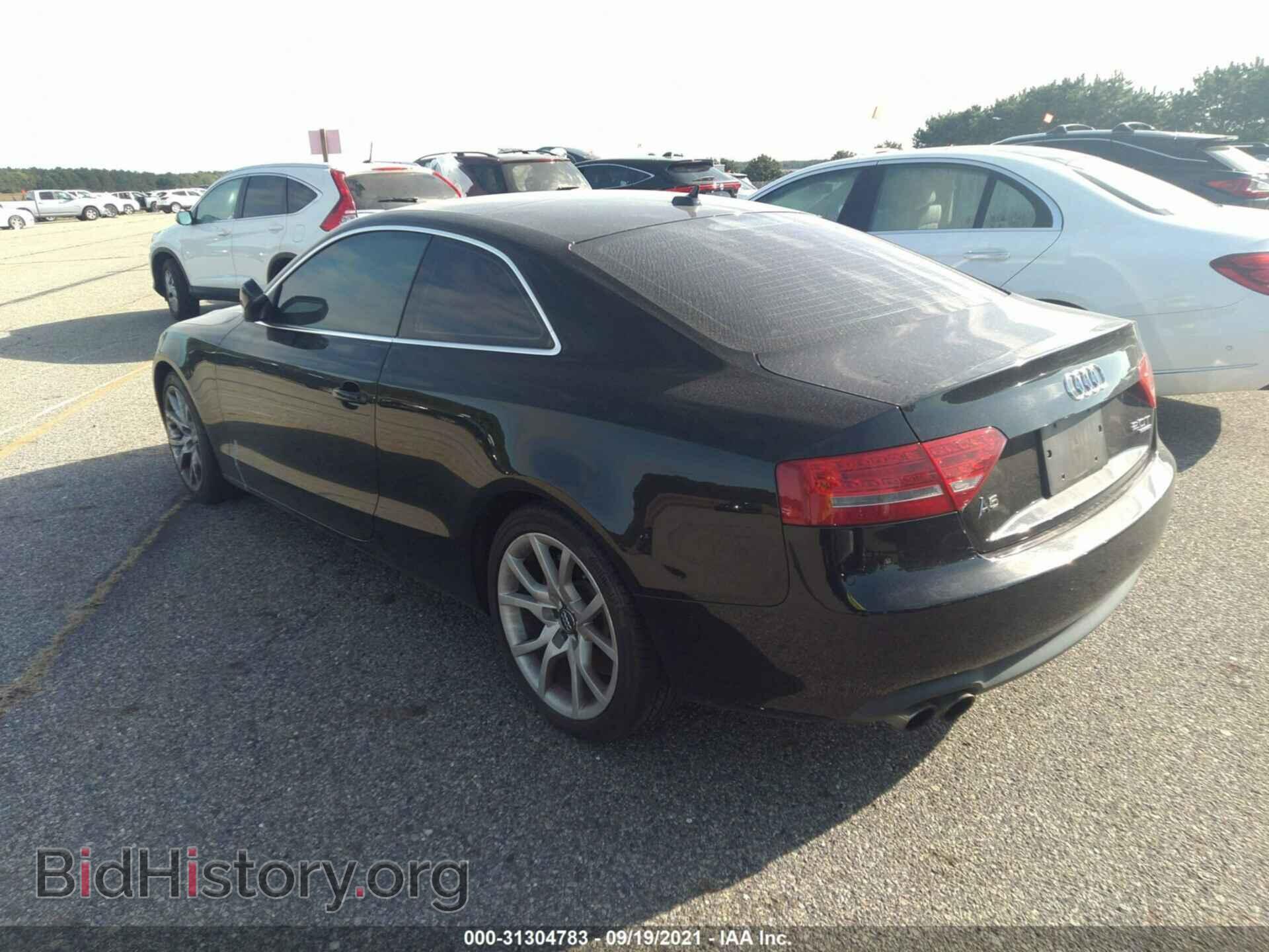 2012 AUDI A5 - VIN: WAULFAFR2CA001573 - Photo 3