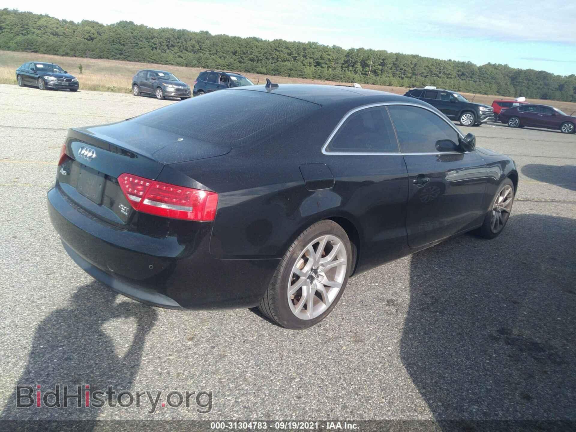 2012 AUDI A5 - VIN: WAULFAFR2CA001573 - Photo 4