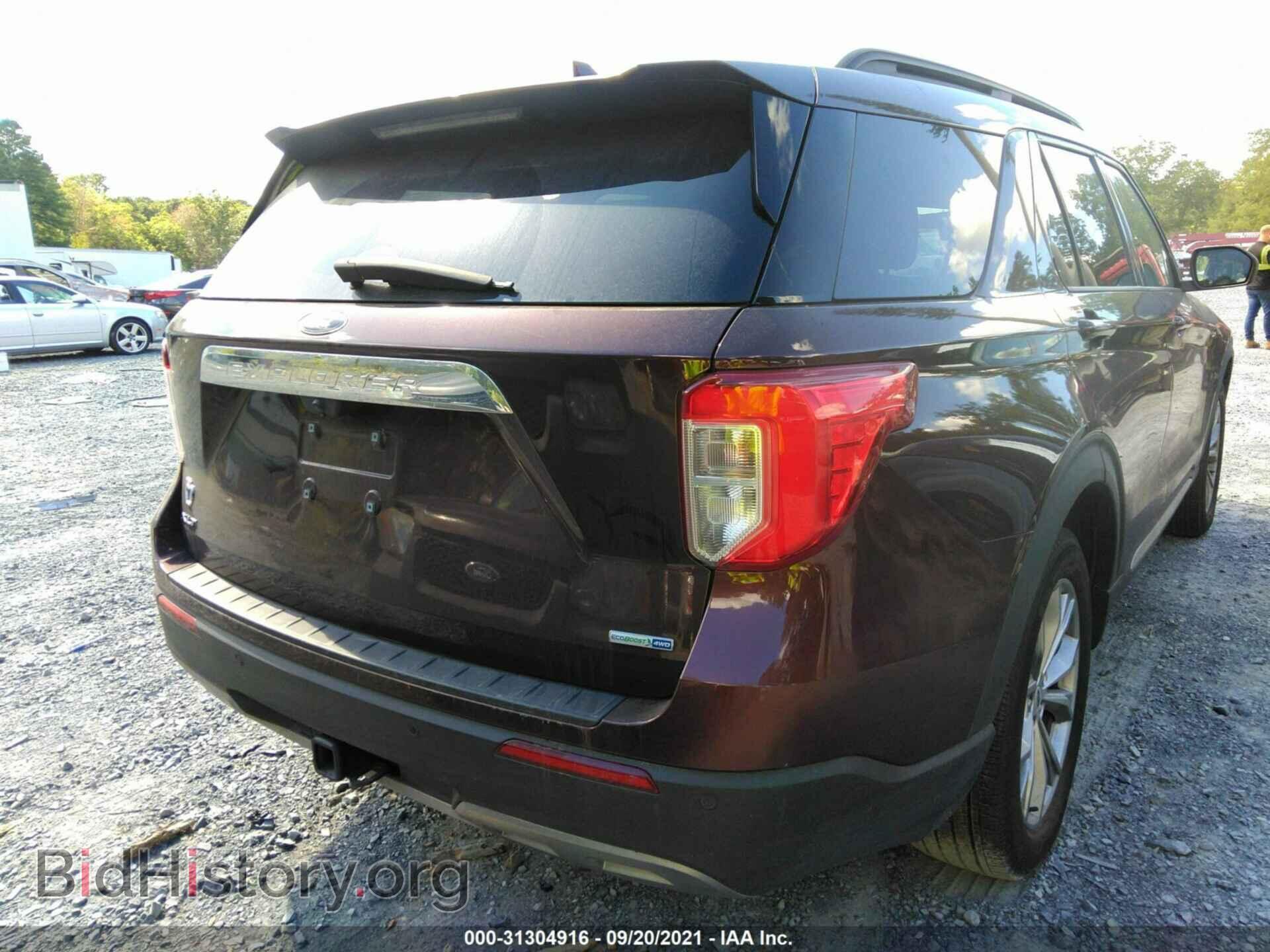 2020 FORD EXPLORER - VIN: 1FMSK8DH8LGA47365 - Фото 4