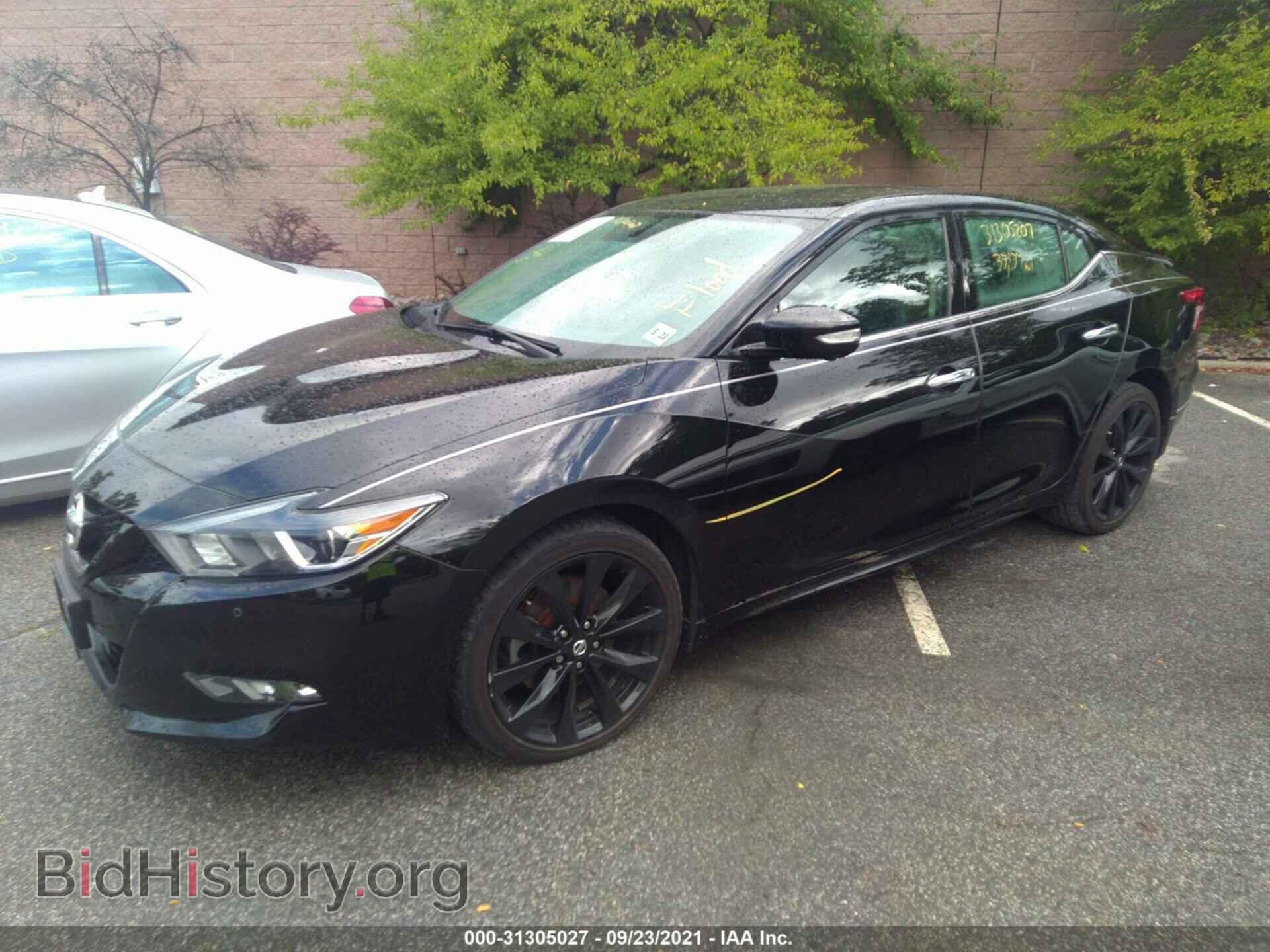 2018 NISSAN MAXIMA - VIN: 1N4AA6AP1JC371643 - Фото 2