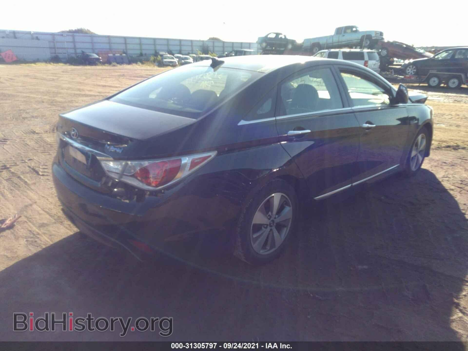 2012 HYUNDAI SONATA - VIN: KMHEC4A44CA027752 - Фото 4