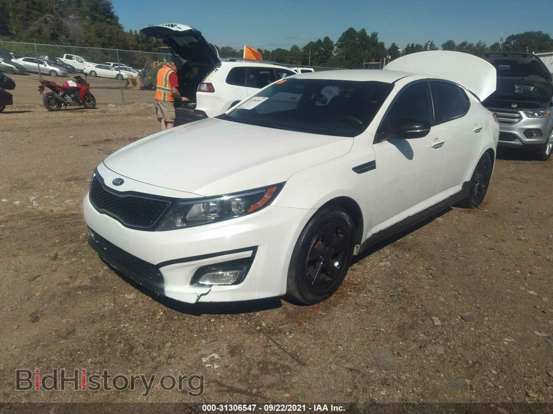 2015 KIA OPTIMA - VIN: KNAGM4A75F5551796 - Фото 2