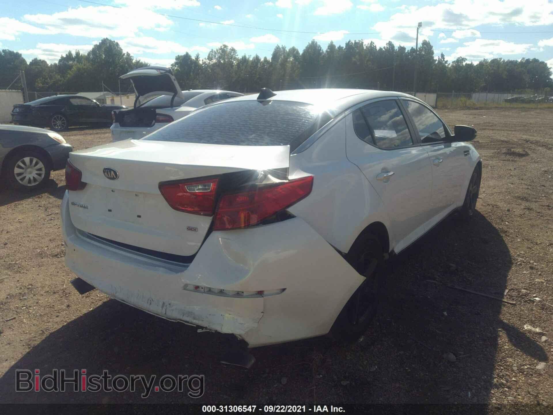 2015 KIA OPTIMA - VIN: KNAGM4A75F5551796 - Фото 4