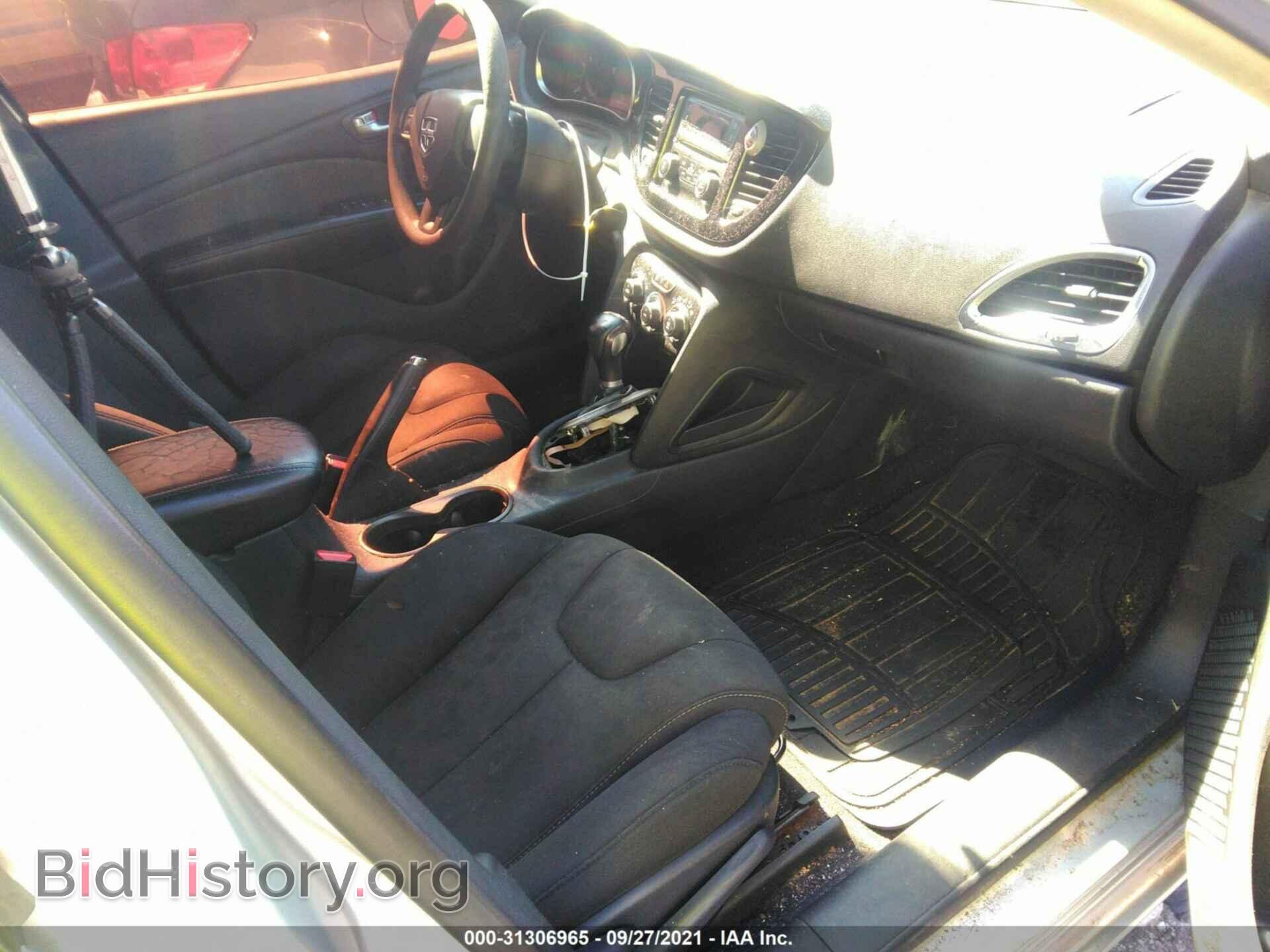 2013 DODGE DART - VIN: 1C3CDFBAXDD233316 - Фото 5