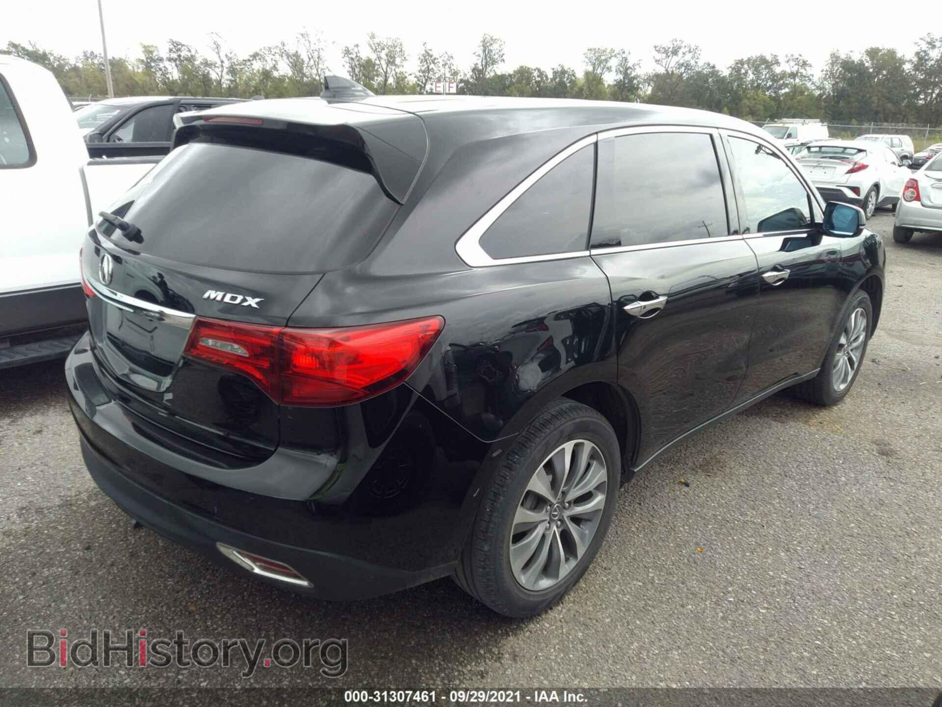 2016 ACURA MDX - VIN: 5FRYD3H47GB020997 - Фото 4