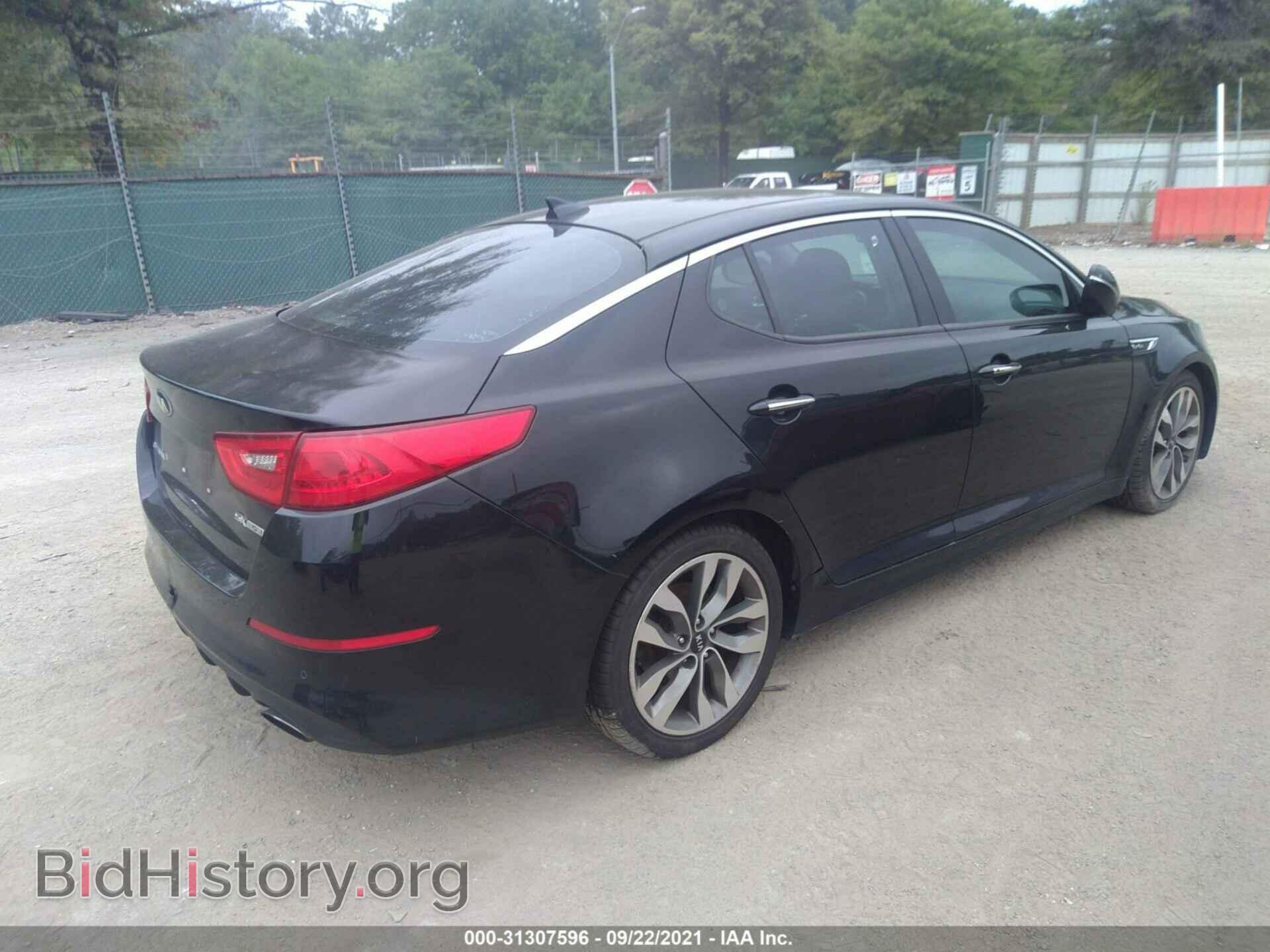 2015 KIA OPTIMA - VIN: 5XXGR4A60FG362545 - Фото 4