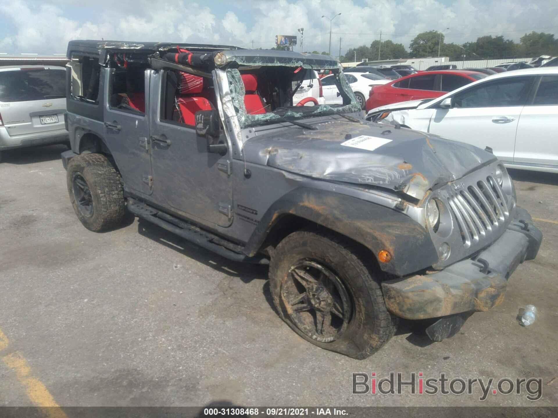 Photo 1C4BJWDG5GL250536 - JEEP WRANGLER UNLIMITED 2016