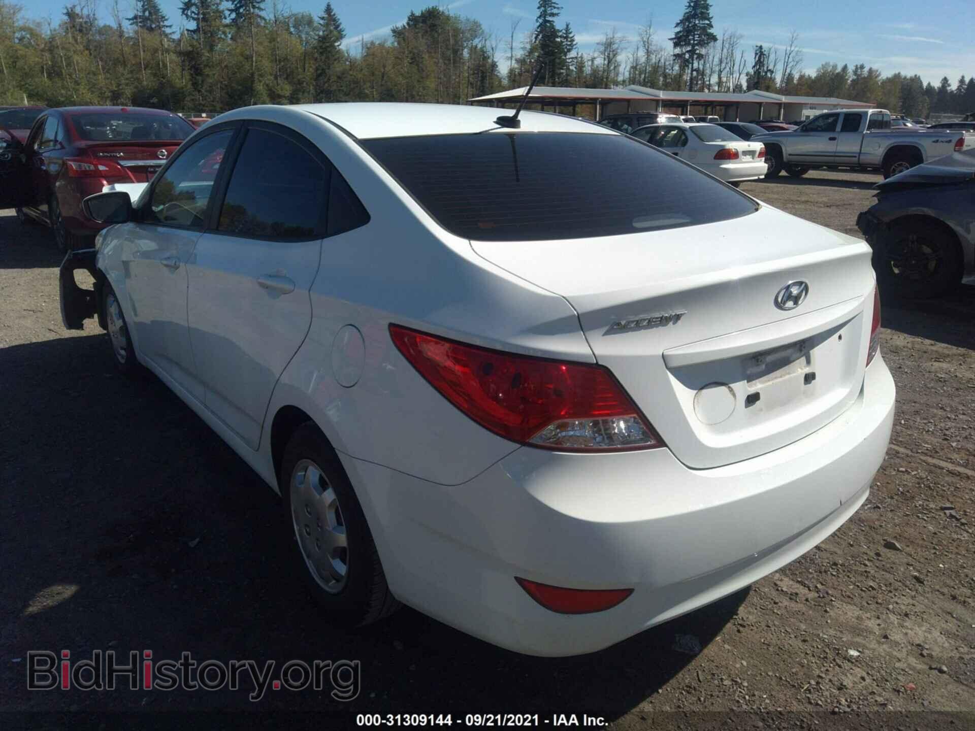 2013 HYUNDAI ACCENT - VIN: KMHCT4AE1DU305782 - Фото 3